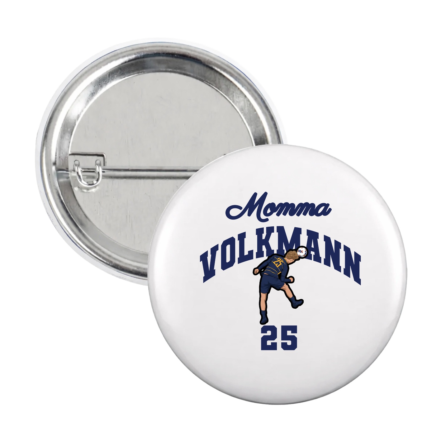 Game Day Button — Mothers Day Arch in White
