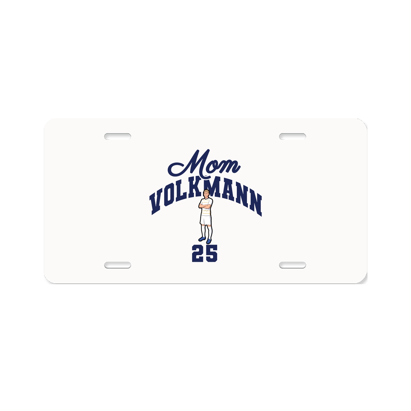 License Plate — Mothers Day Arch in Classic