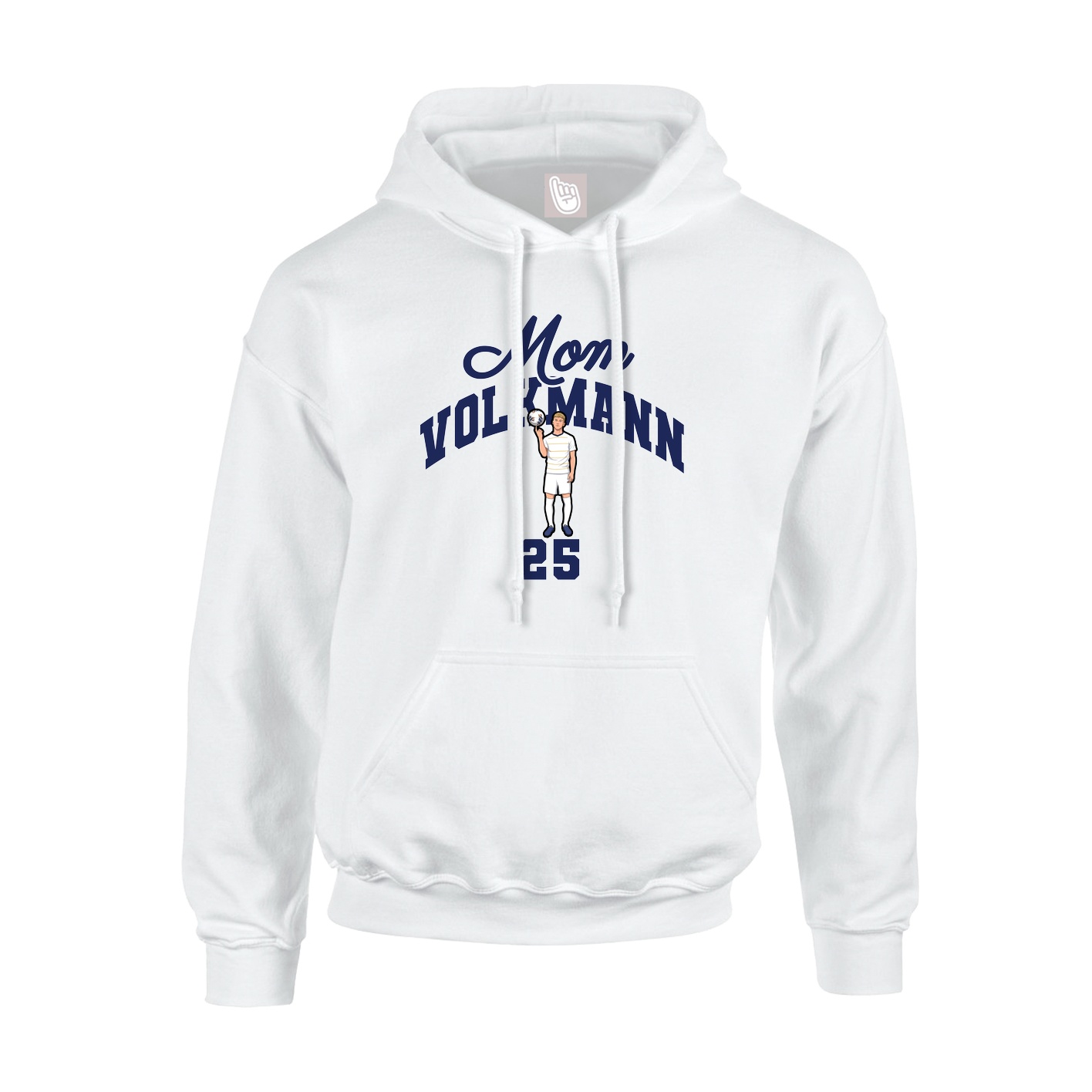 Youth Hoodie — Mothers Day Arch in White