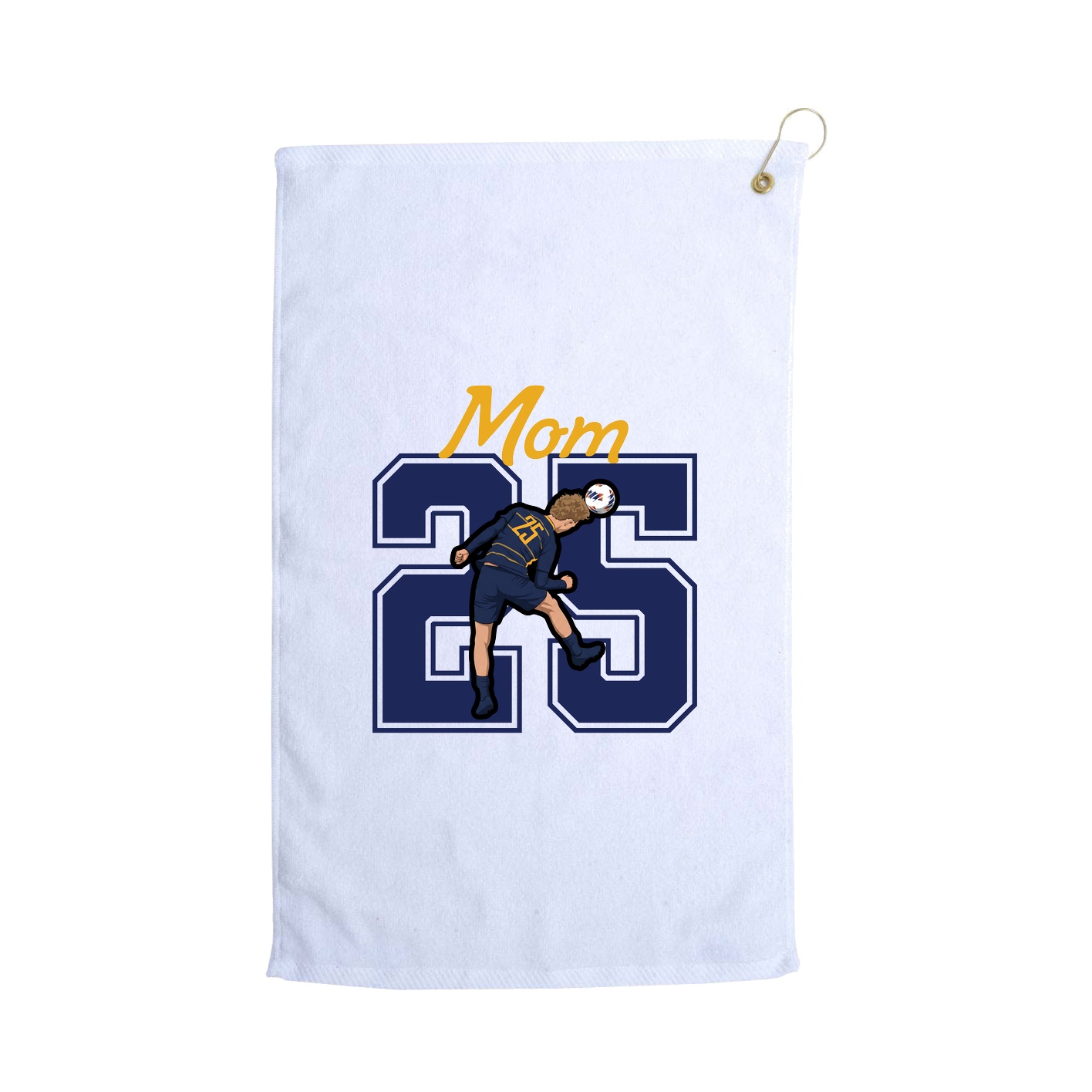 Golf Towel — Mothers Day Shirsey in White