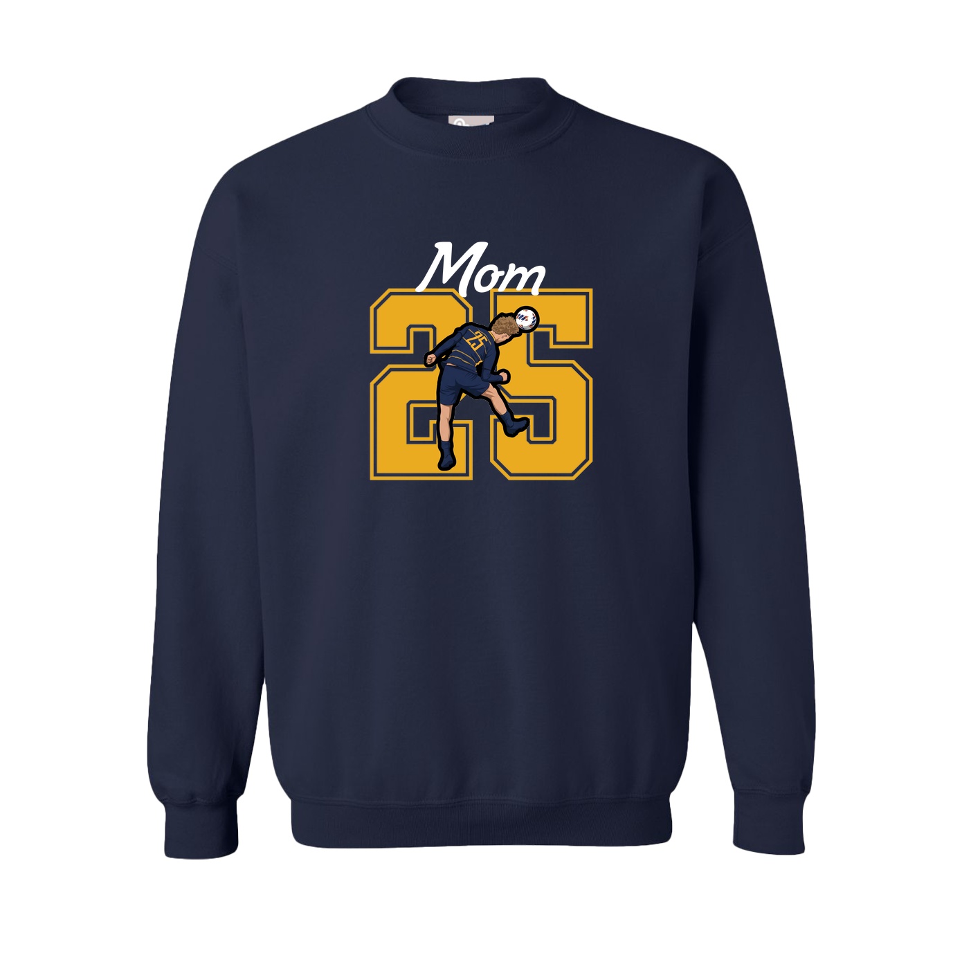 Fleece Crew — Mothers Day Shirsey in Navy