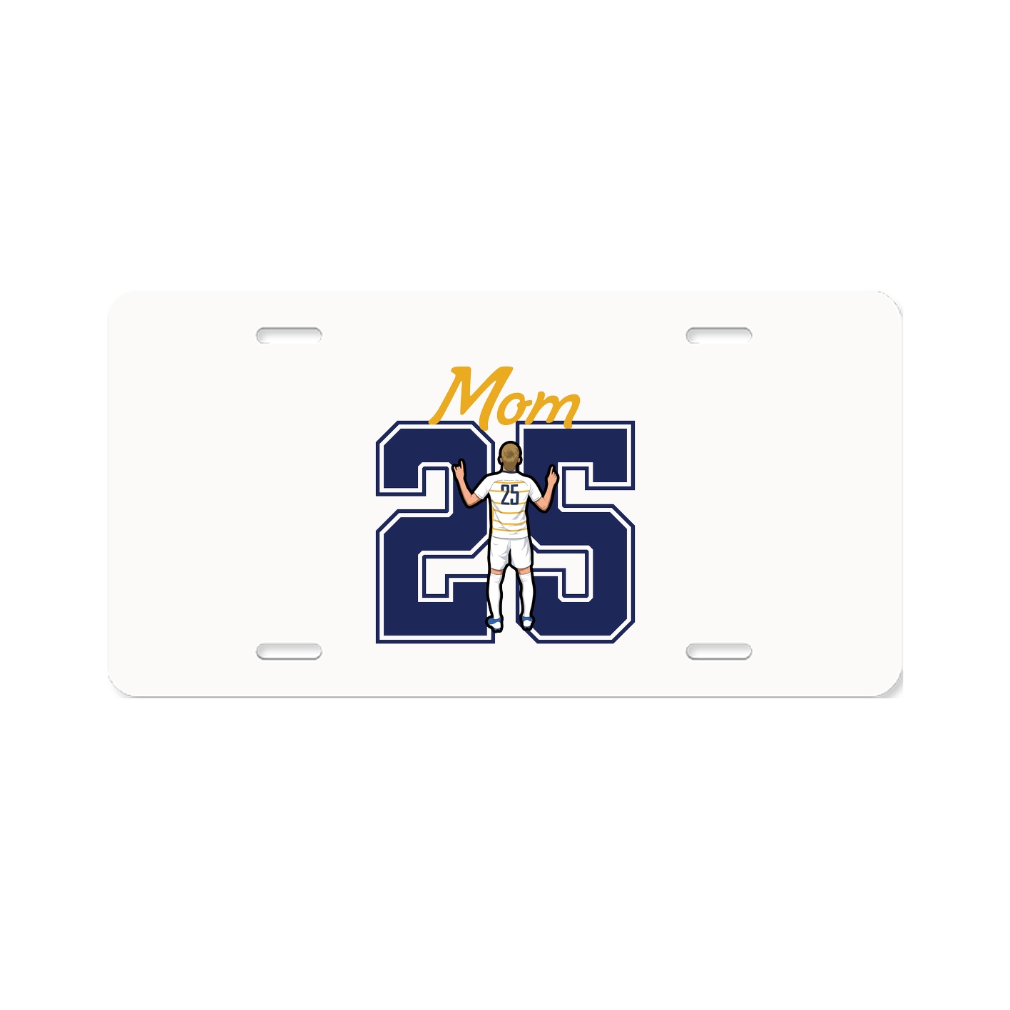 License Plate — Mothers Day Shirsey in Classic
