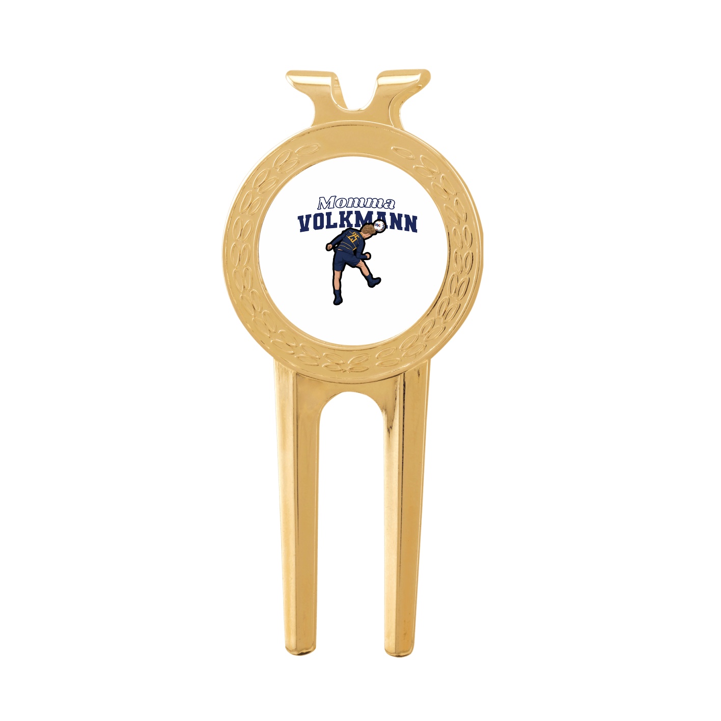 Divot Tool with Ball Marker — Mothers Day Block in Classic
