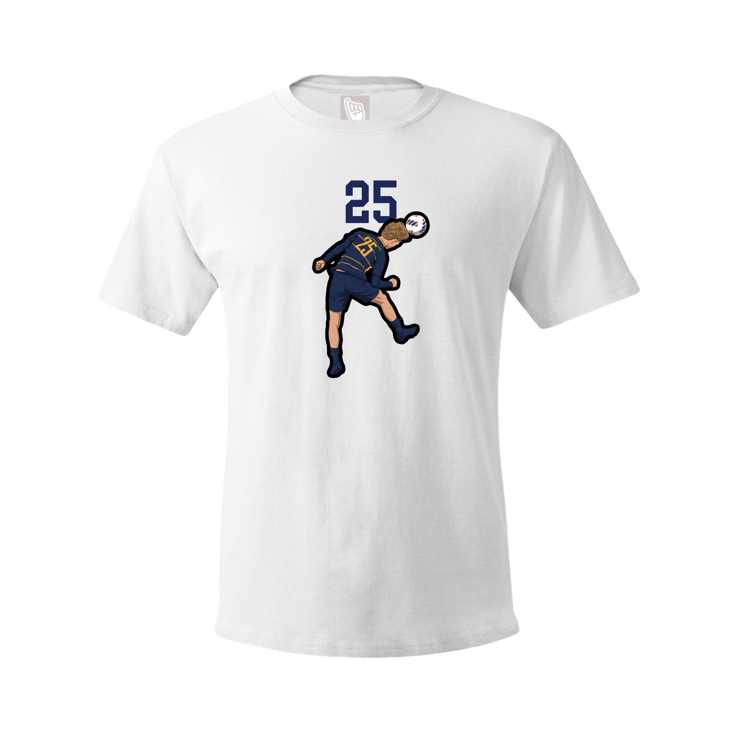 Tee — Number Top in White