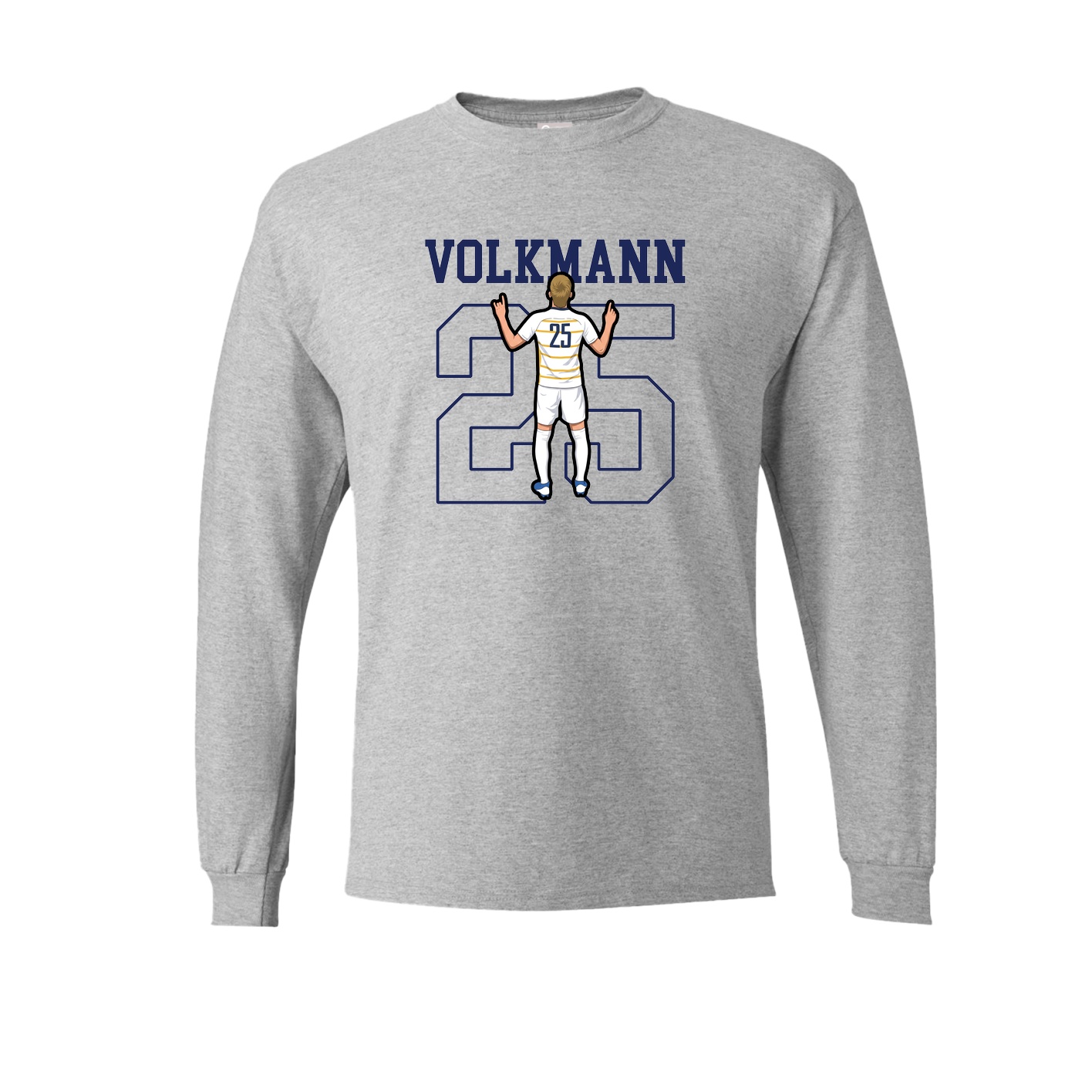 Long Sleeve Tee — Shirsey in Grey