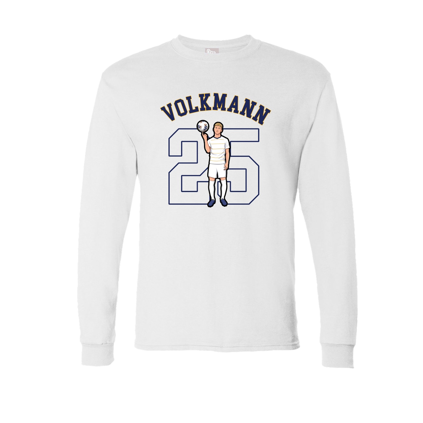 Long Sleeve Tee — Shirsey Arch in White