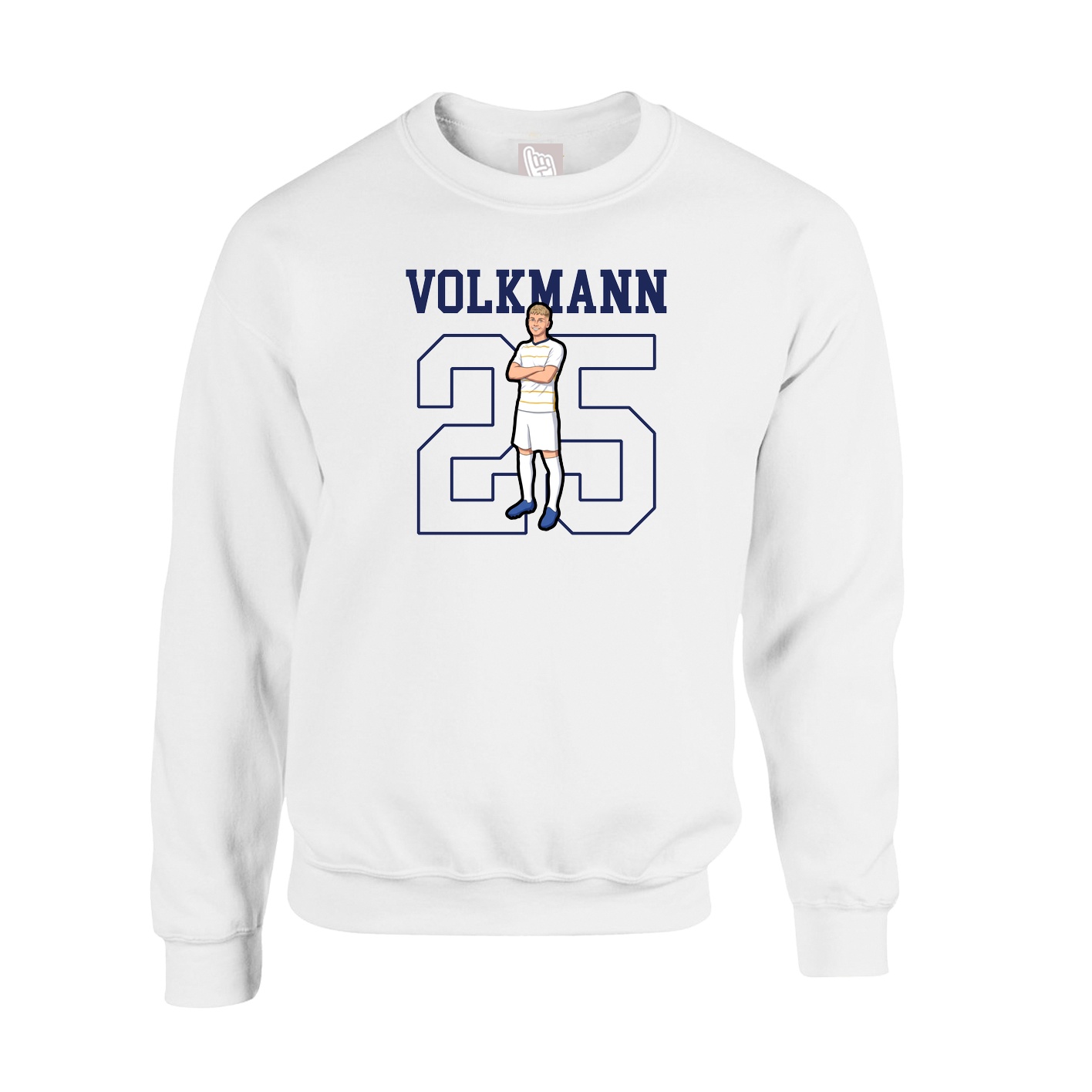 Fleece Crew — Shirsey in White