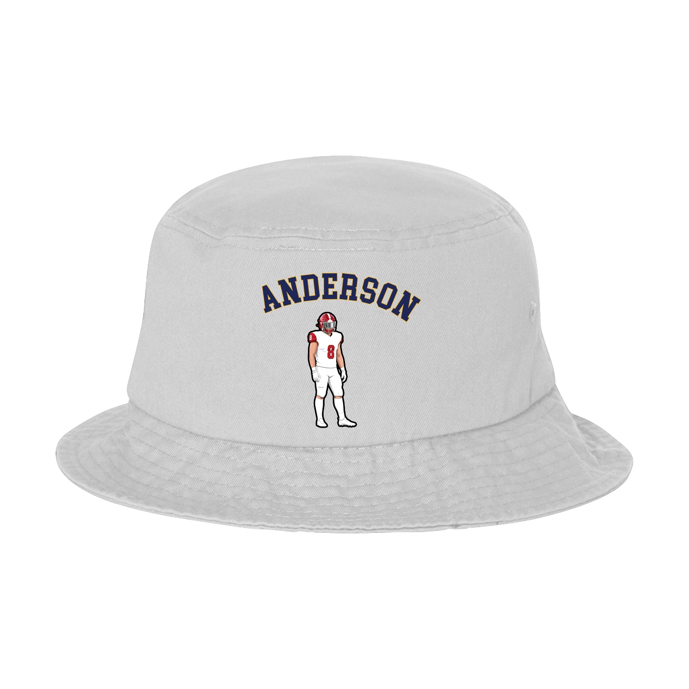 Bucket Cap — Shirsey Arch in White