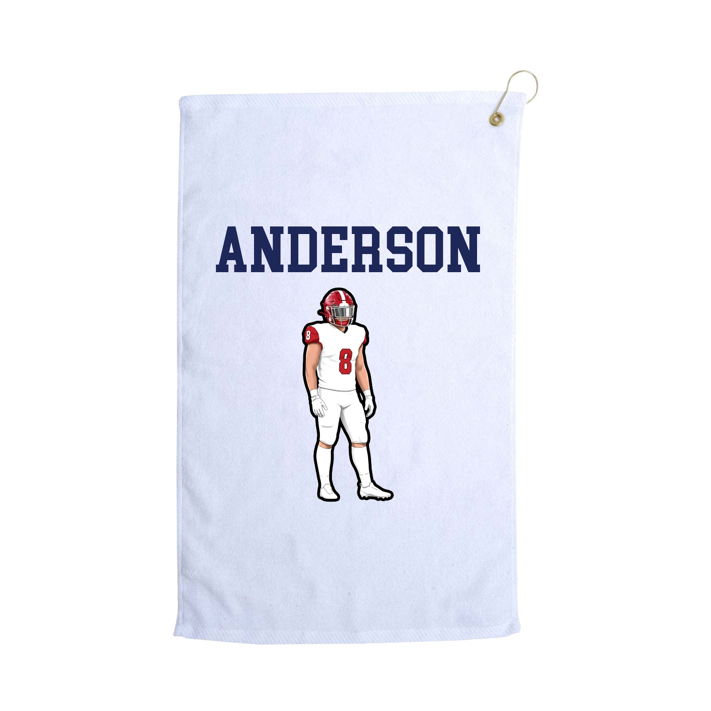 Golf Towel — Shirsey in White