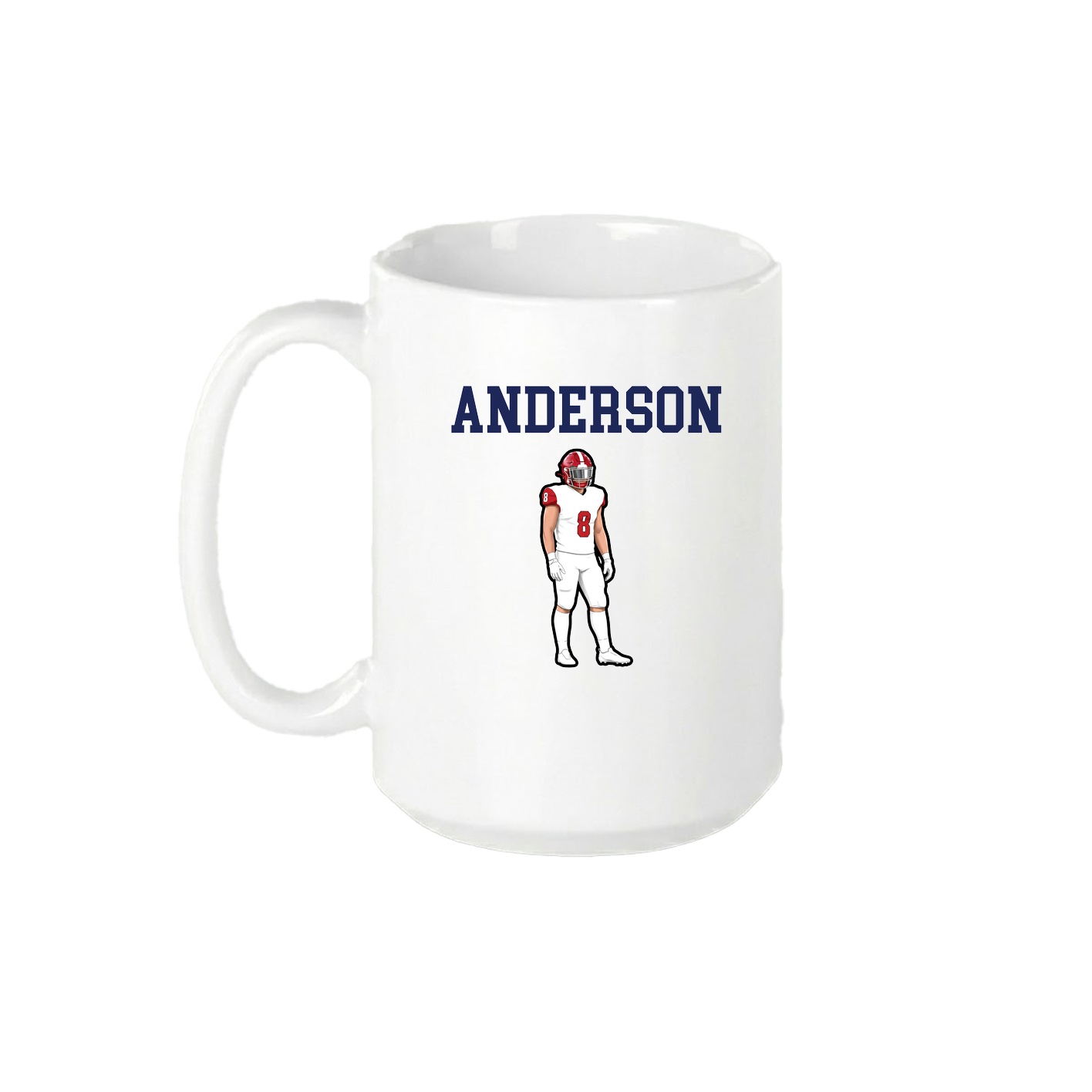 15oz Coffee Mug — Shirsey in White