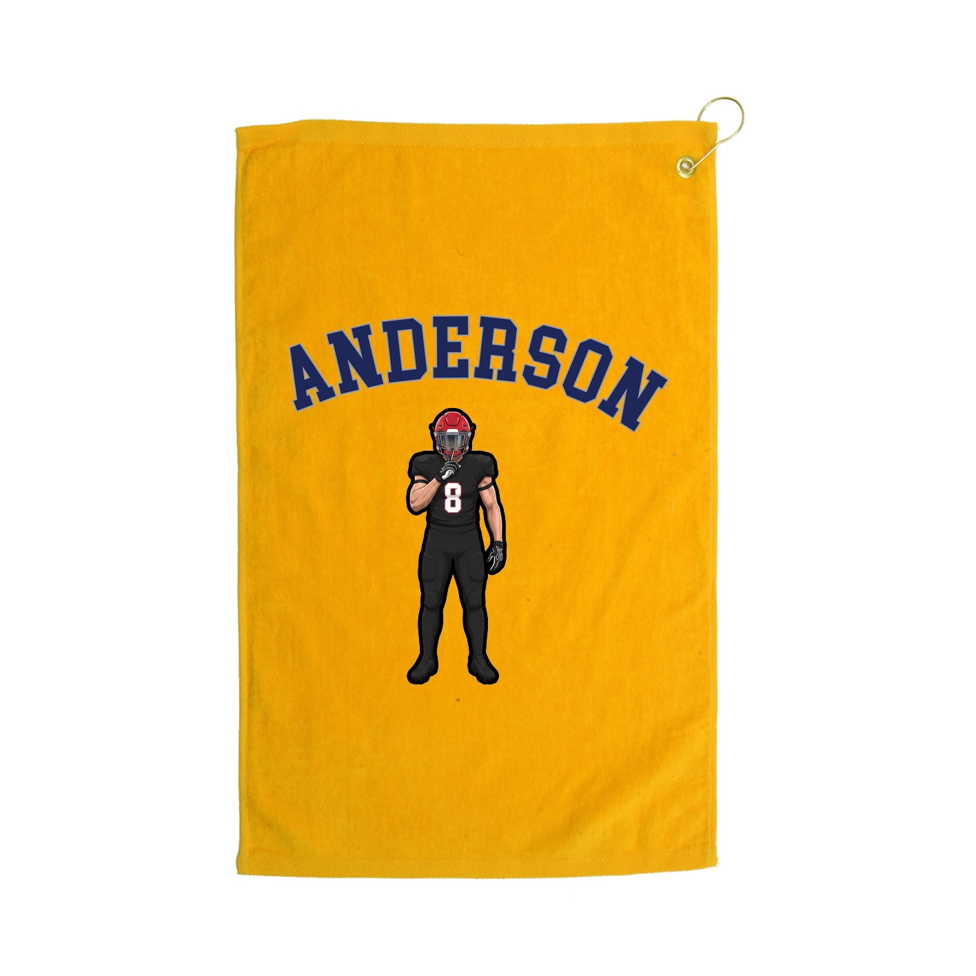 Golf Towel — Shirsey Arch in Gold