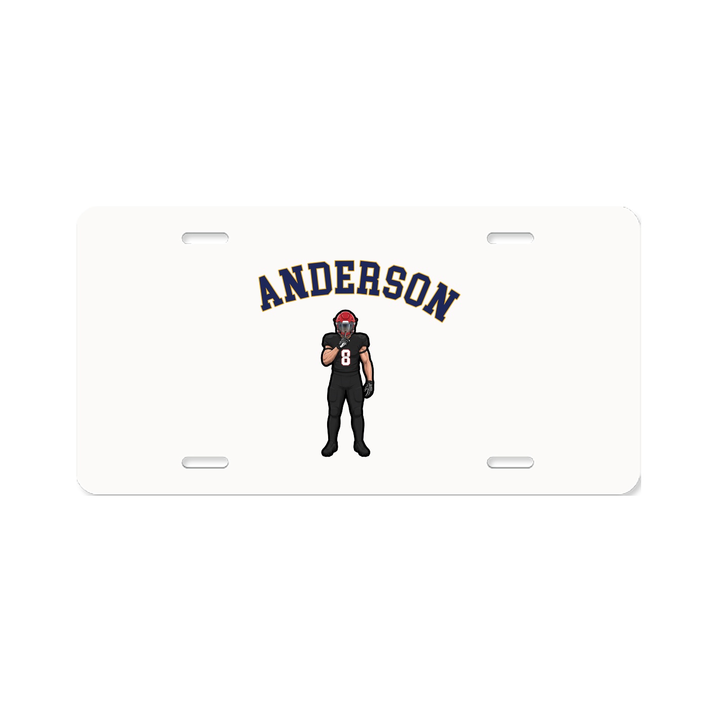 License Plate — Shirsey Arch in Classic