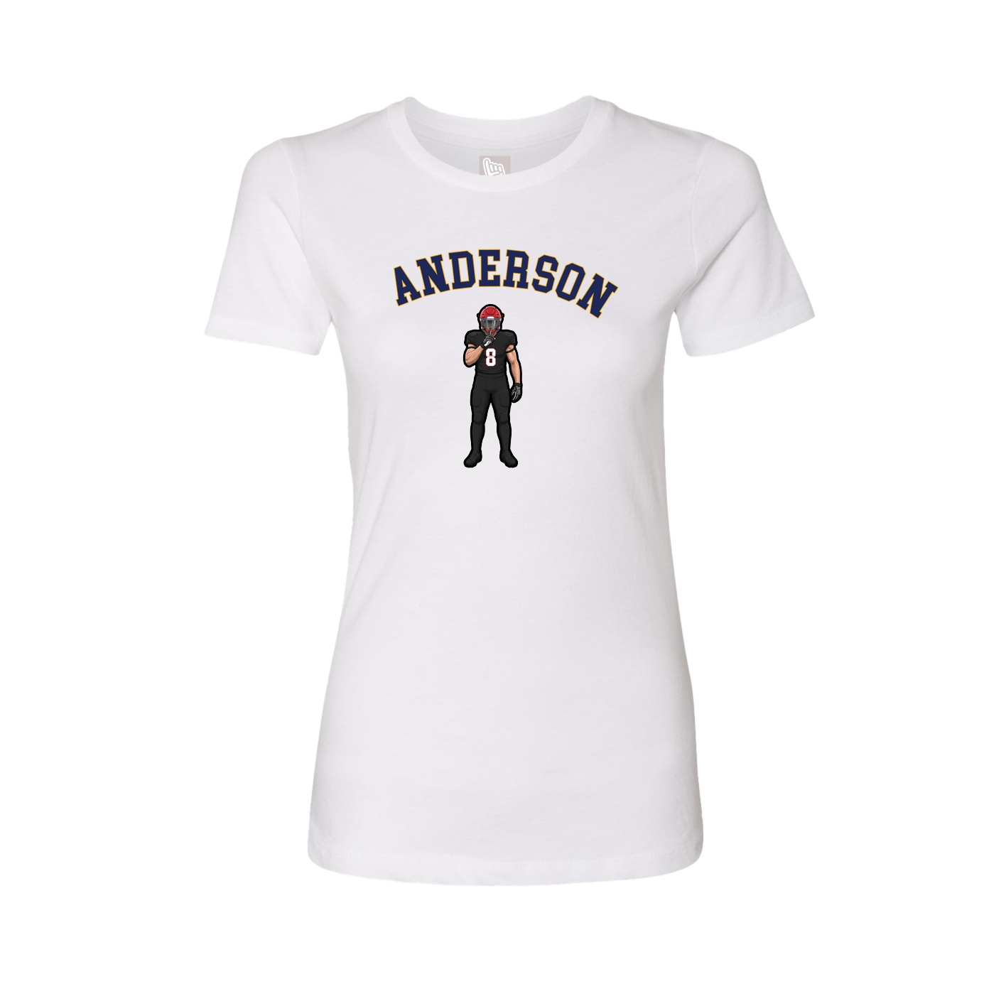 Womens Tee — Shirsey Arch in White