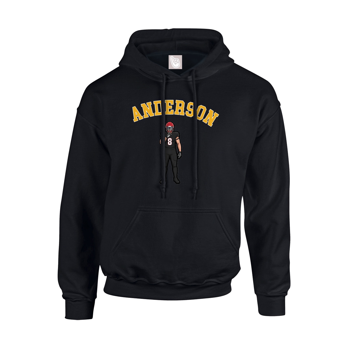 Hoodie — Shirsey Arch in Black