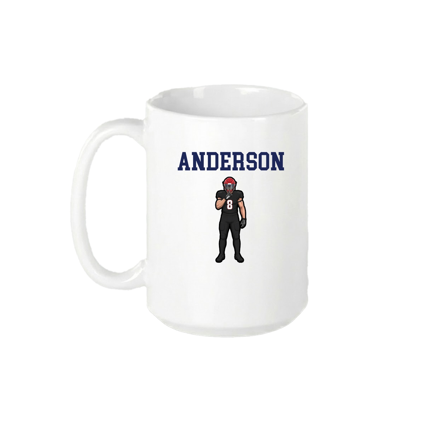 15oz Coffee Mug — Shirsey in White