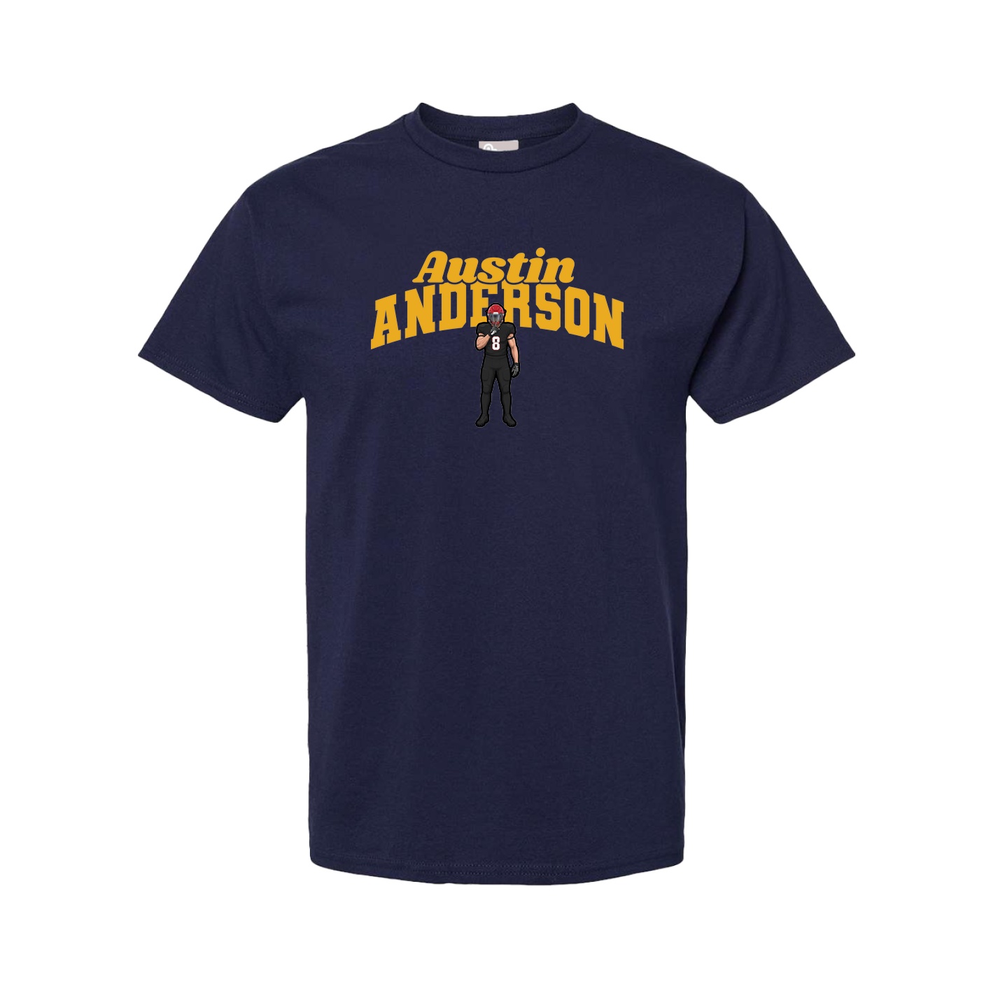 Tee — Signature Arch in Navy