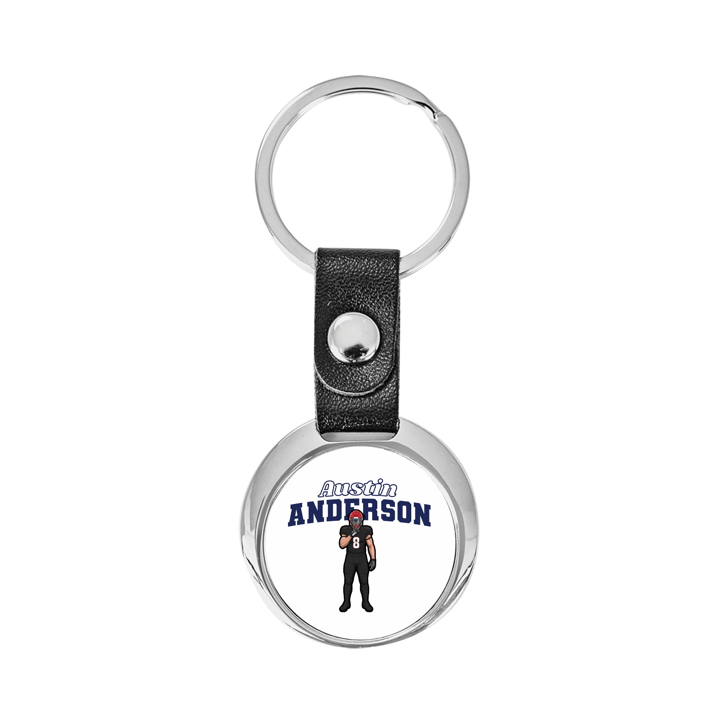Key Chain — Name Arch in Classic