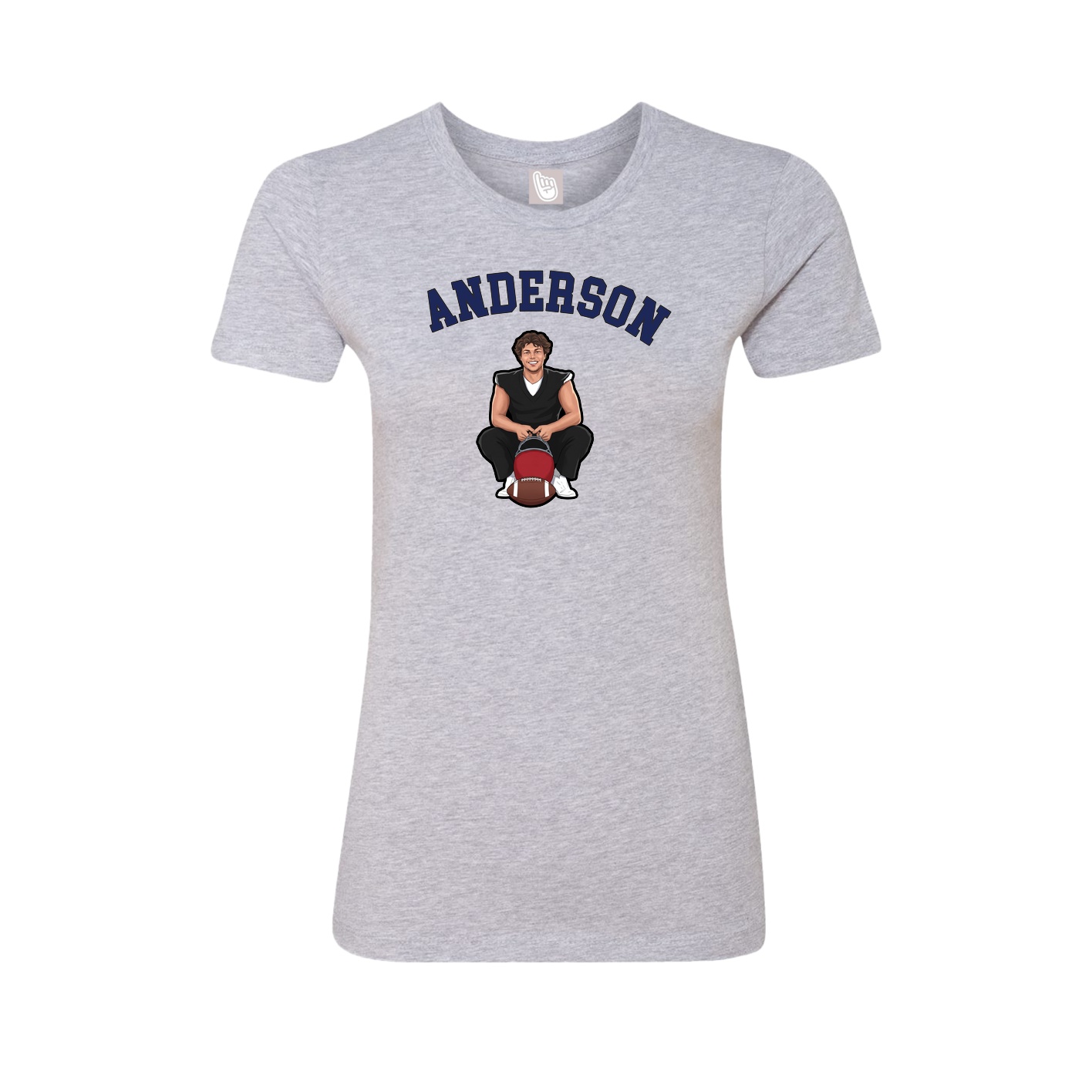 Womens Tee — Shirsey Arch in Grey