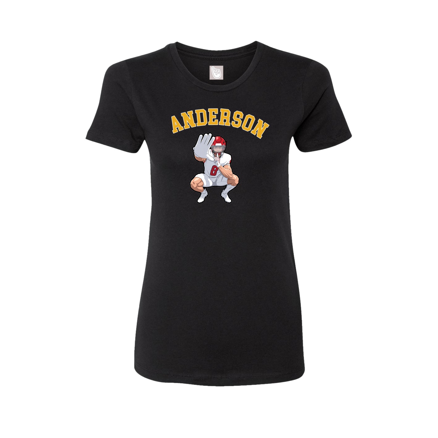 Womens Tee — Shirsey Arch in Black