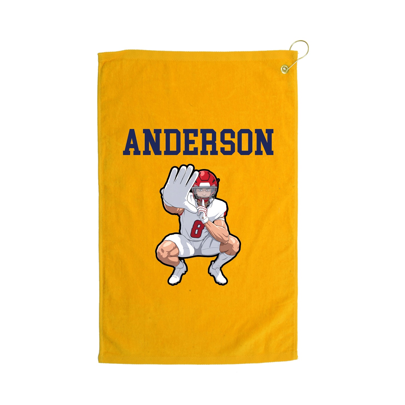Golf Towel — Shirsey in Gold