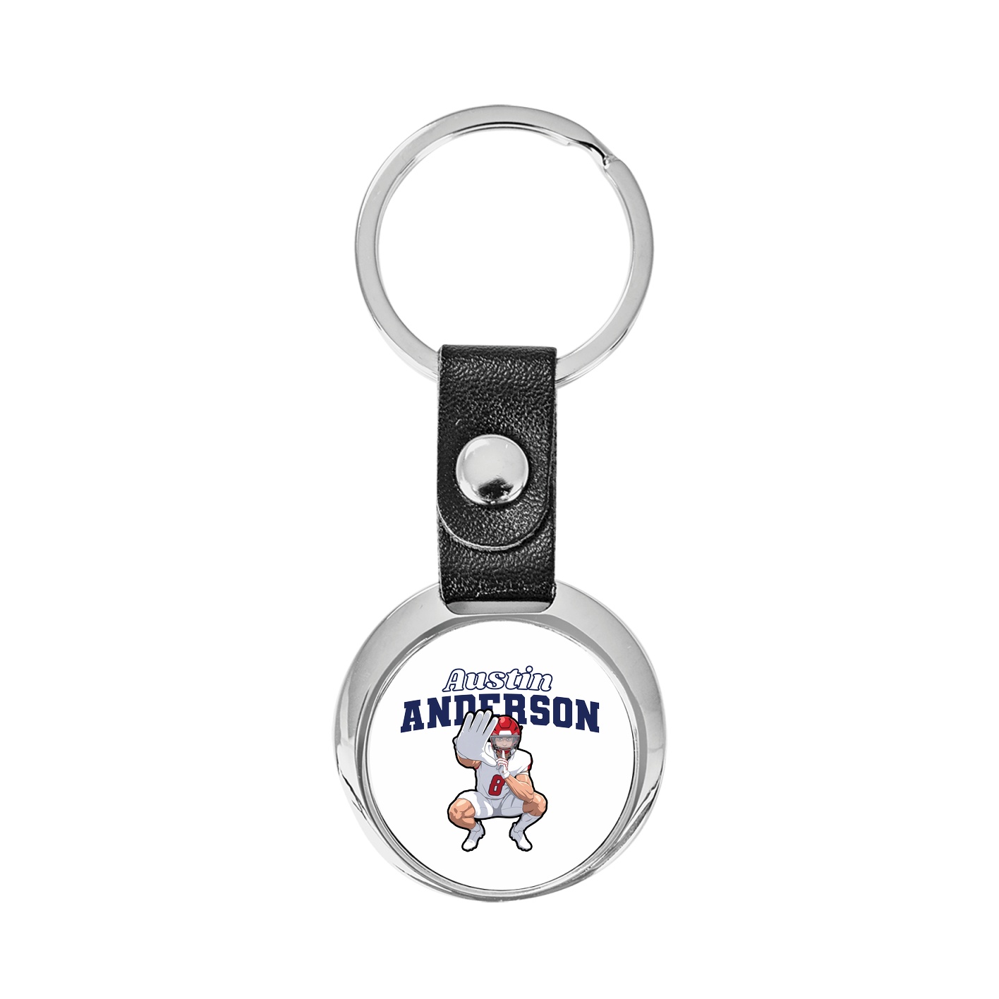Key Chain — Name Arch in Classic