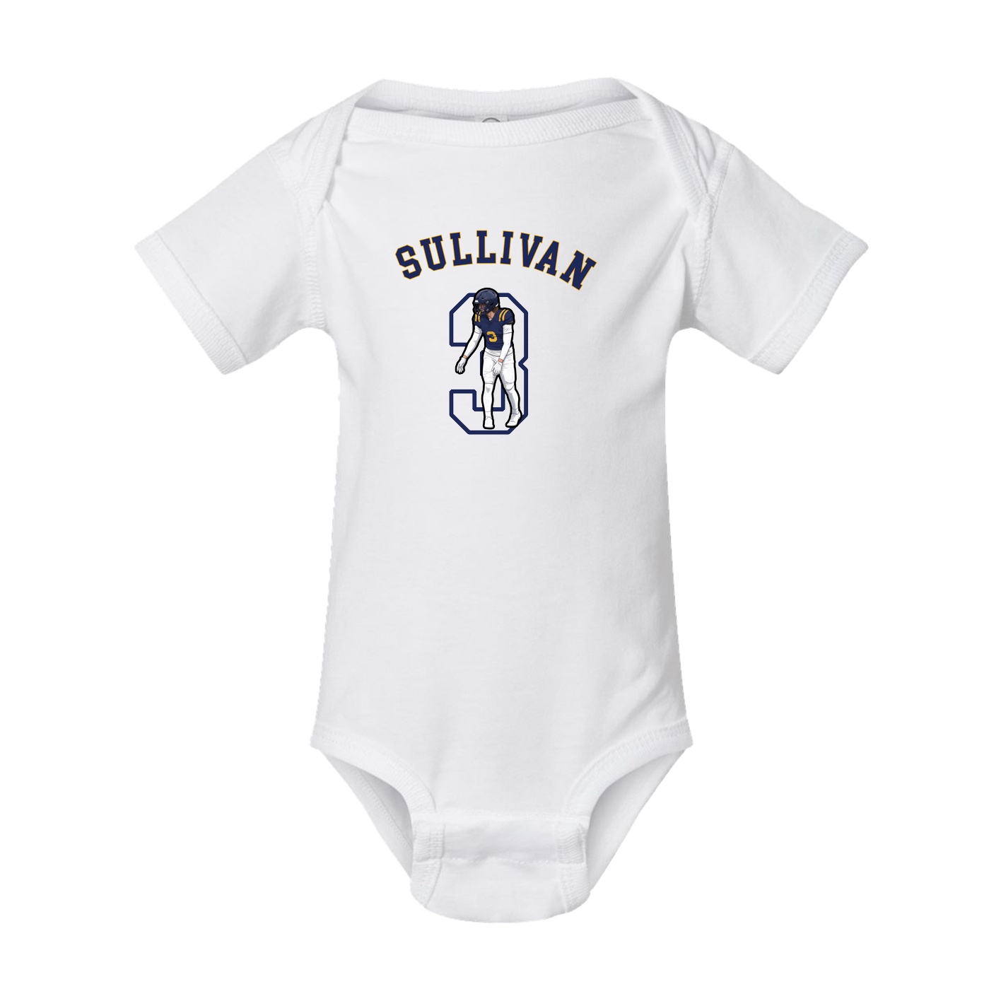 Baby Onesie — Shirsey Arch in White