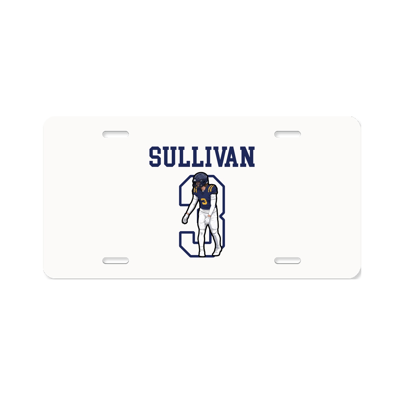 License Plate — Shirsey in Classic