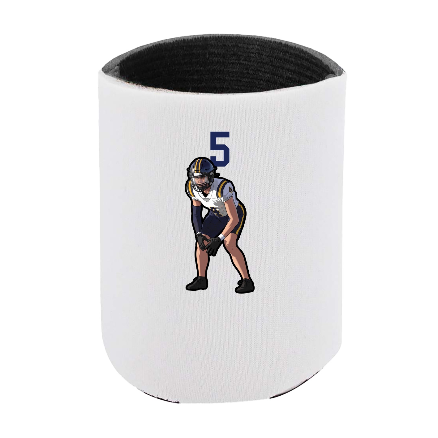 Can Holder — Number Top in White
