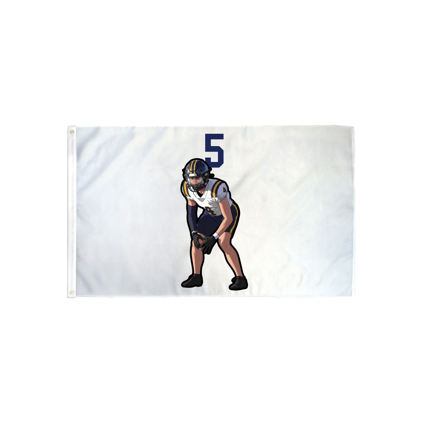 3x5 Flag — Number Top in Classic