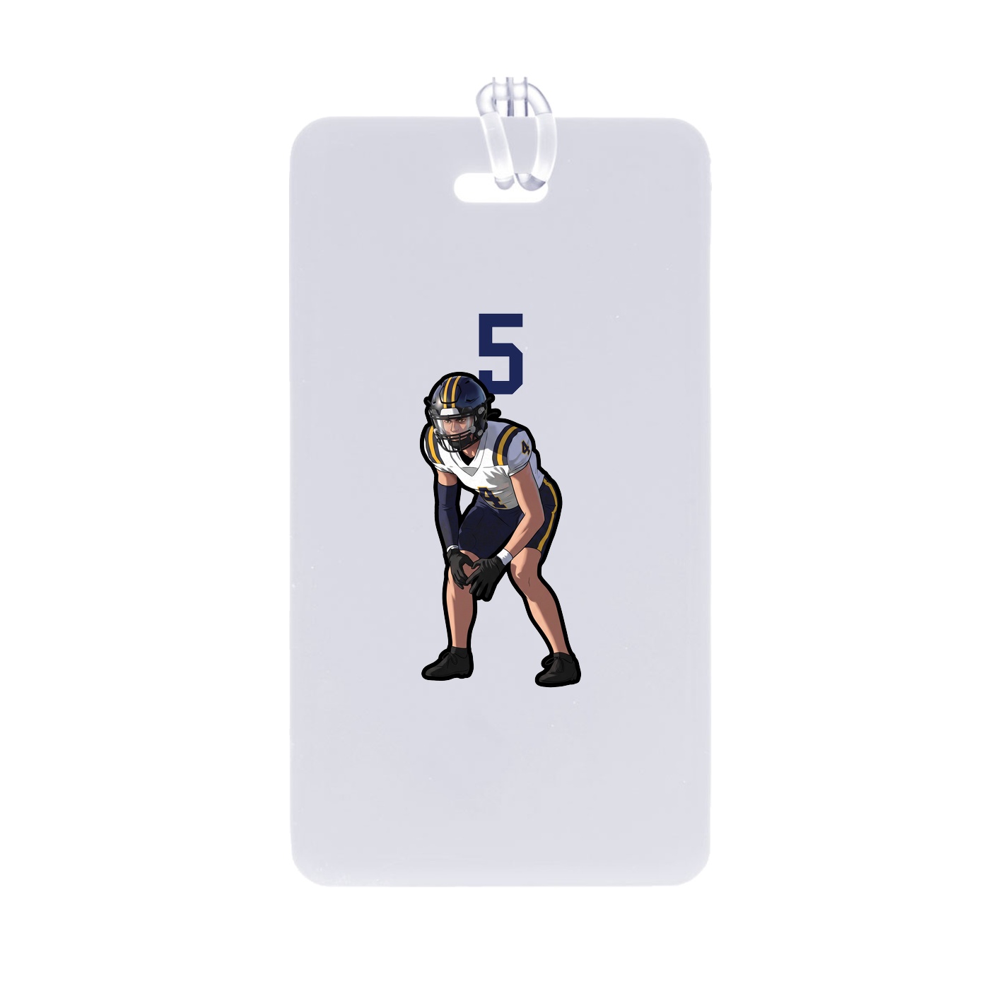 Bag Tag — Number Top in Classic