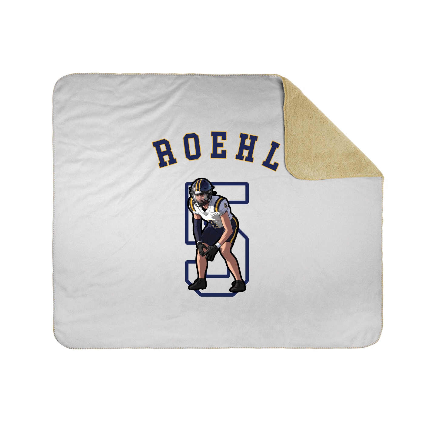 Throw Blanket — Shirsey Arch in White