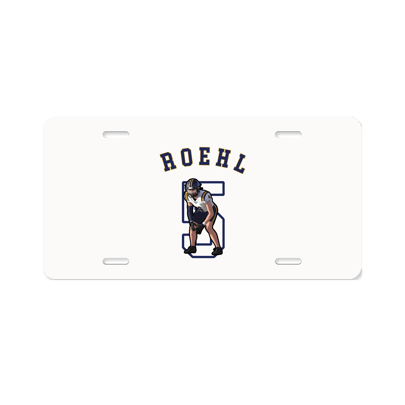 License Plate — Shirsey Arch in Classic