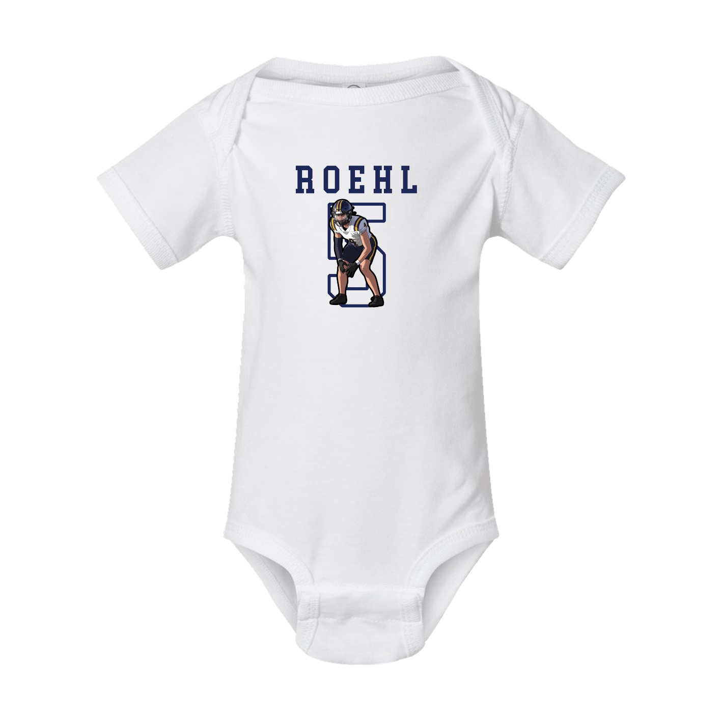 Baby Onesie — Shirsey in White