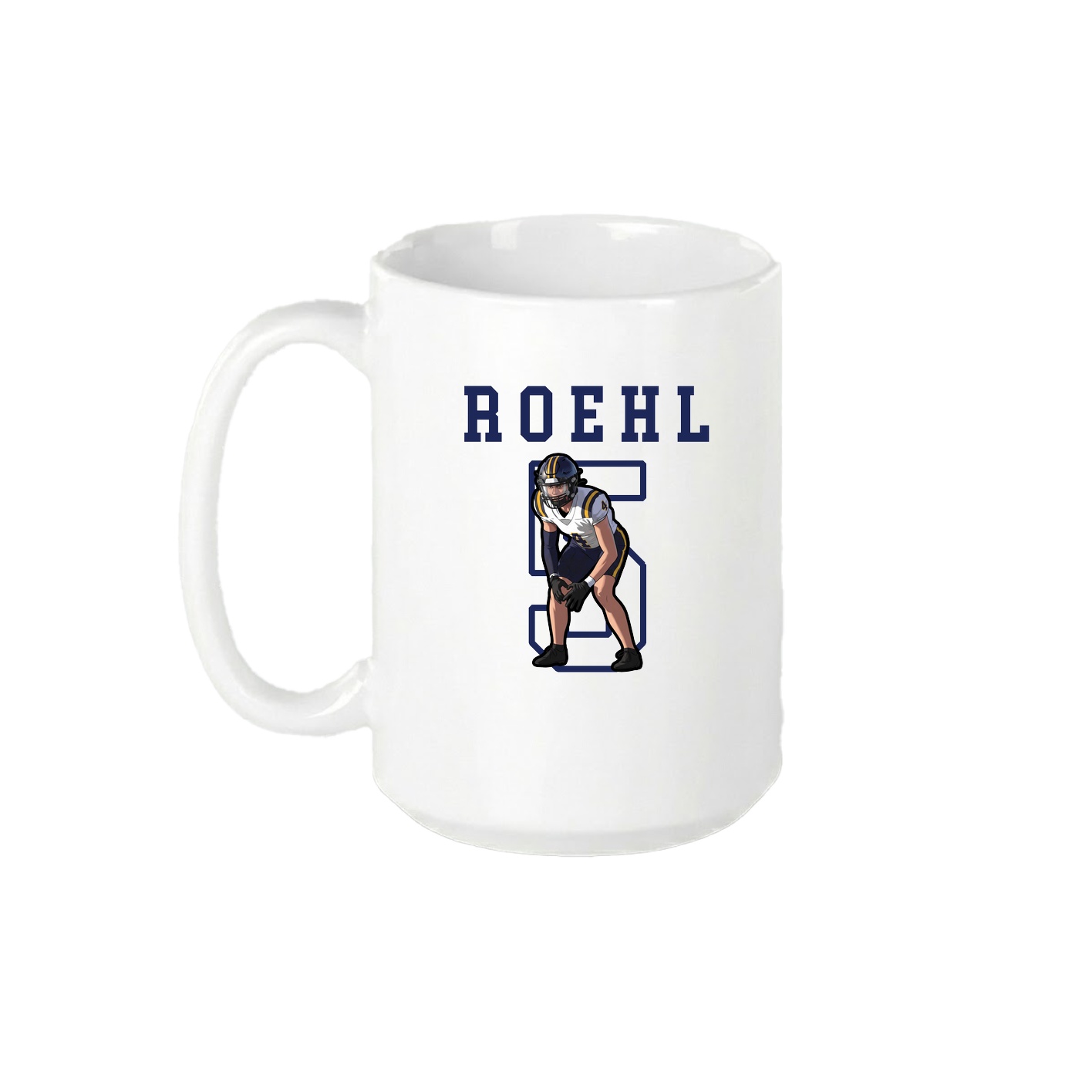 15oz Coffee Mug — Shirsey in White
