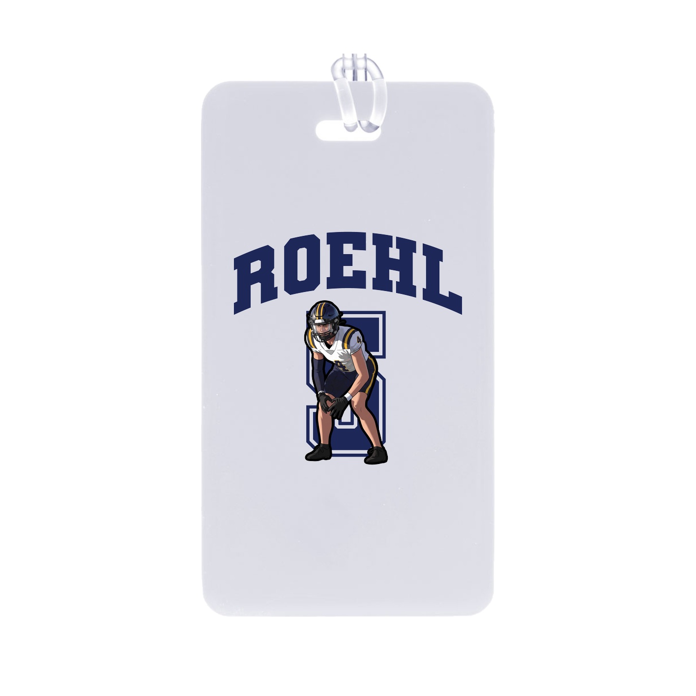 Bag Tag — Number in Classic