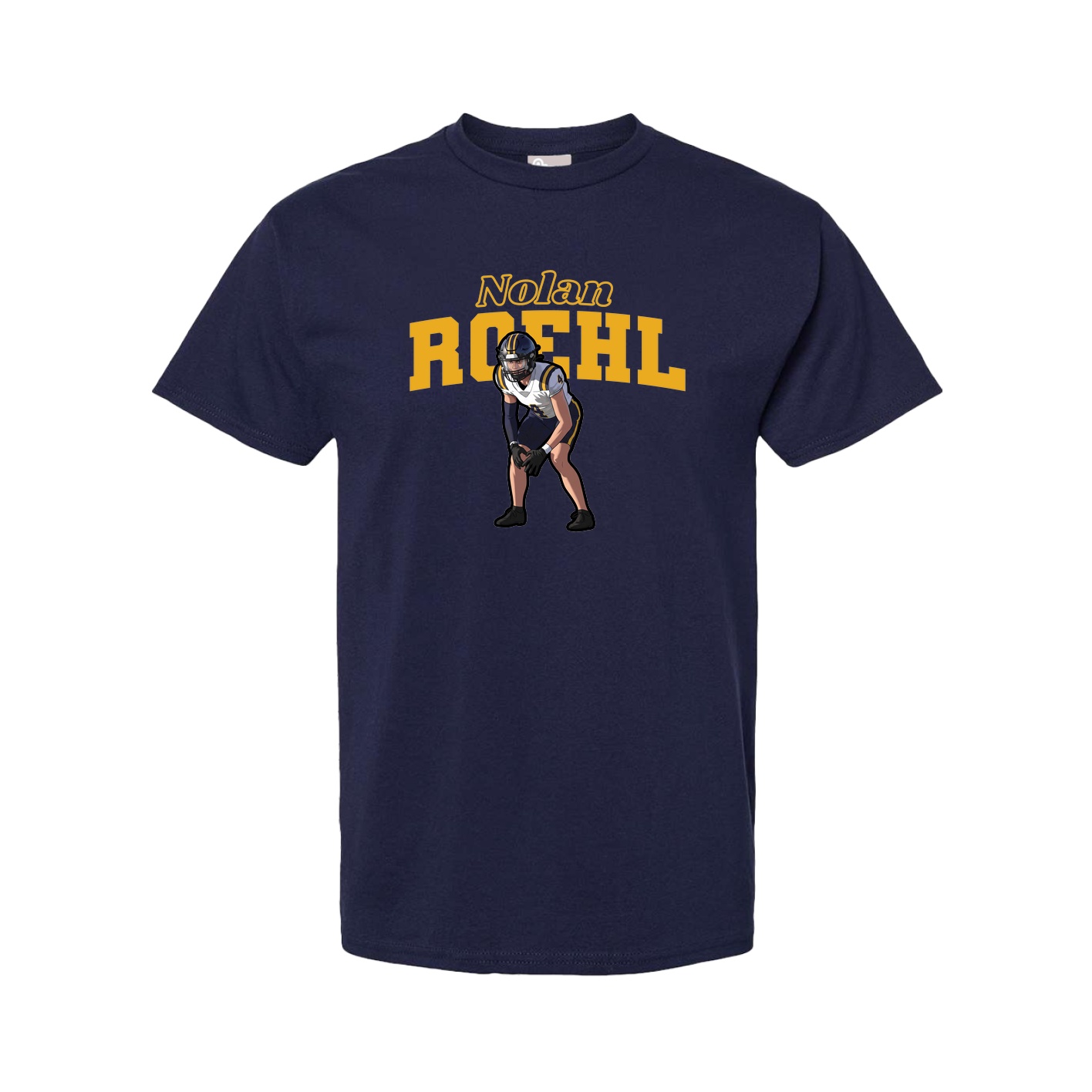 Tee — Name Arch in Navy