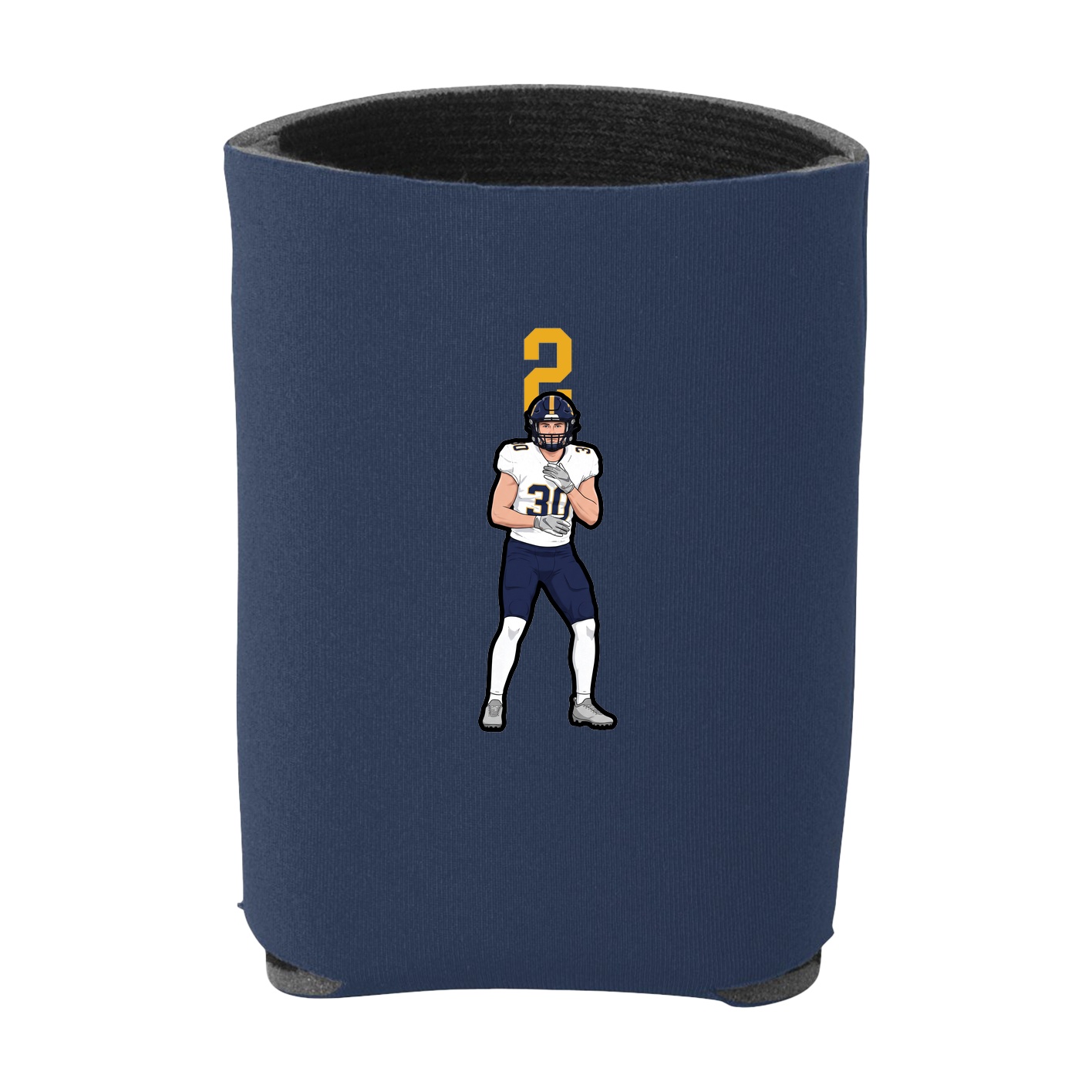 Can Holder — Number Top in Navy