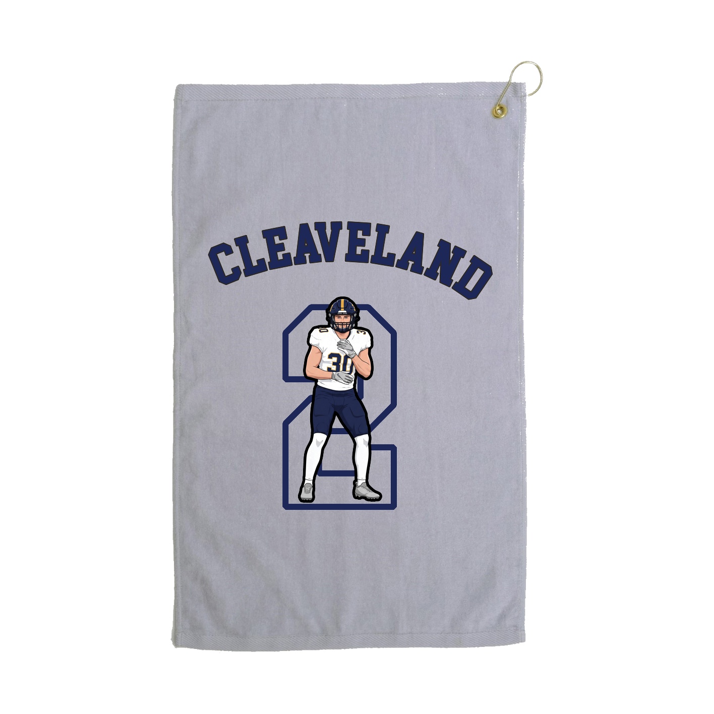 Golf Towel — Shirsey Arch in Grey