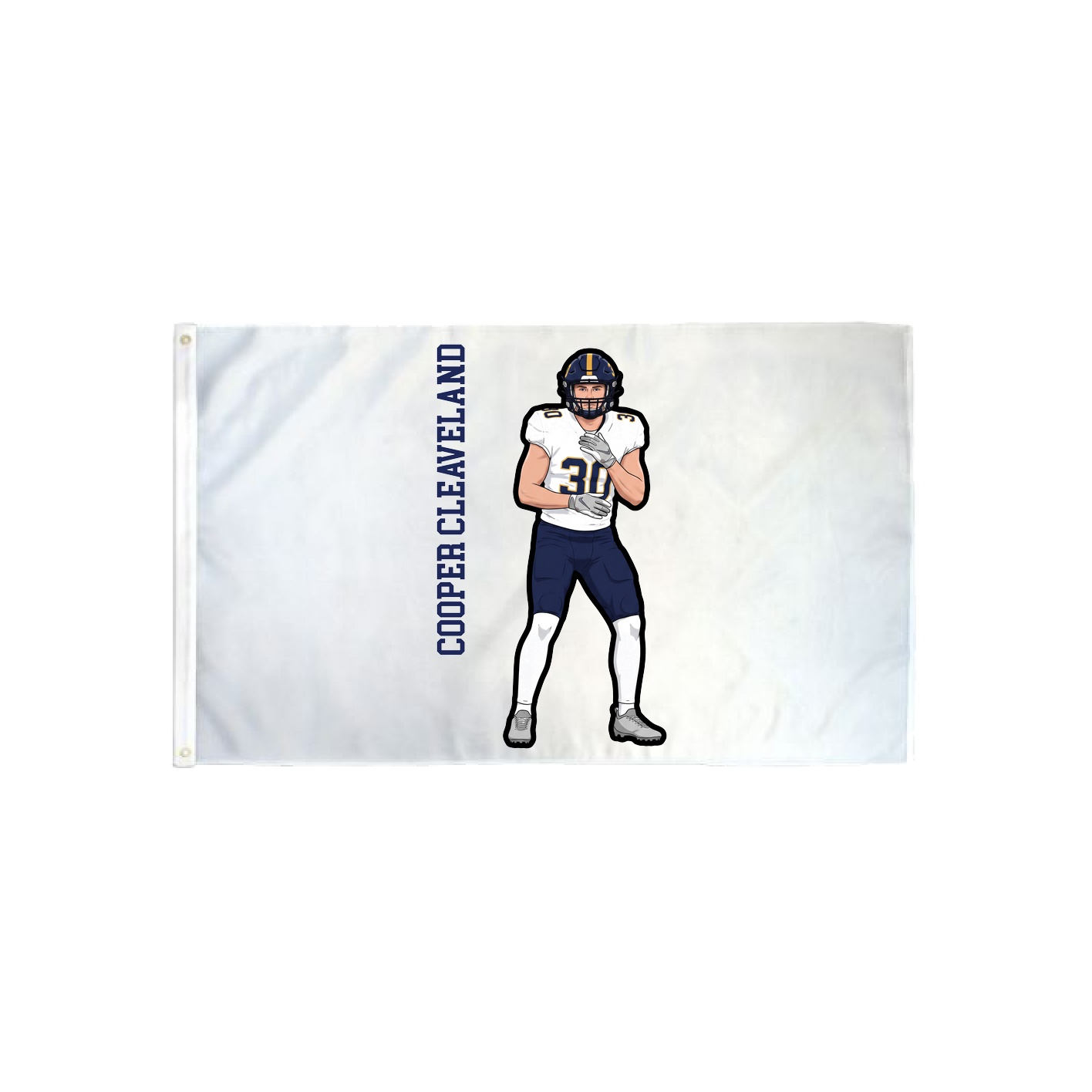3x5 Flag — Name Vertical in Classic