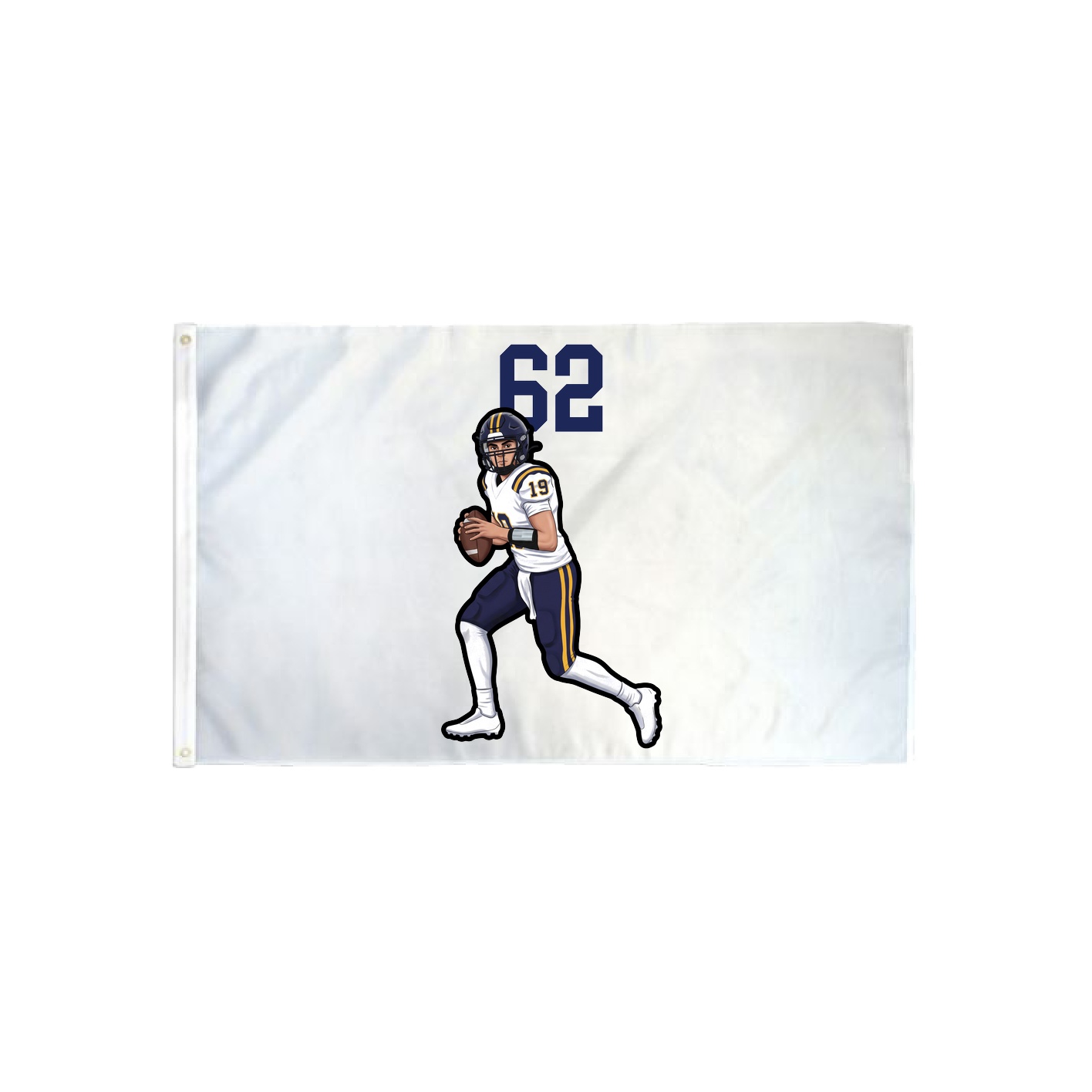 3x5 Flag — Number Top in Classic