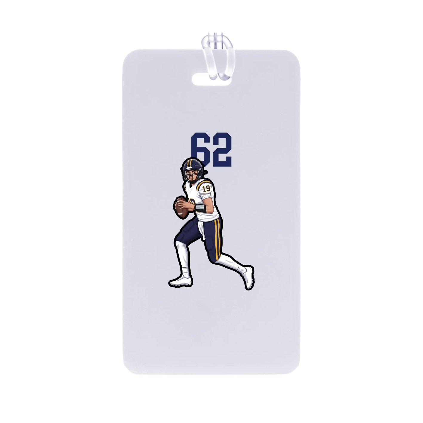 Bag Tag — Number Top in Classic
