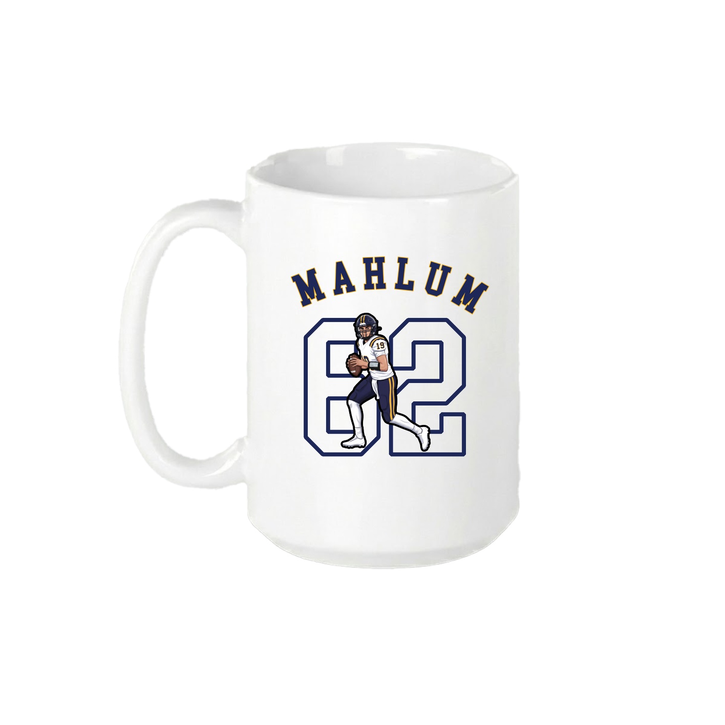 15oz Coffee Mug — Shirsey Arch in White