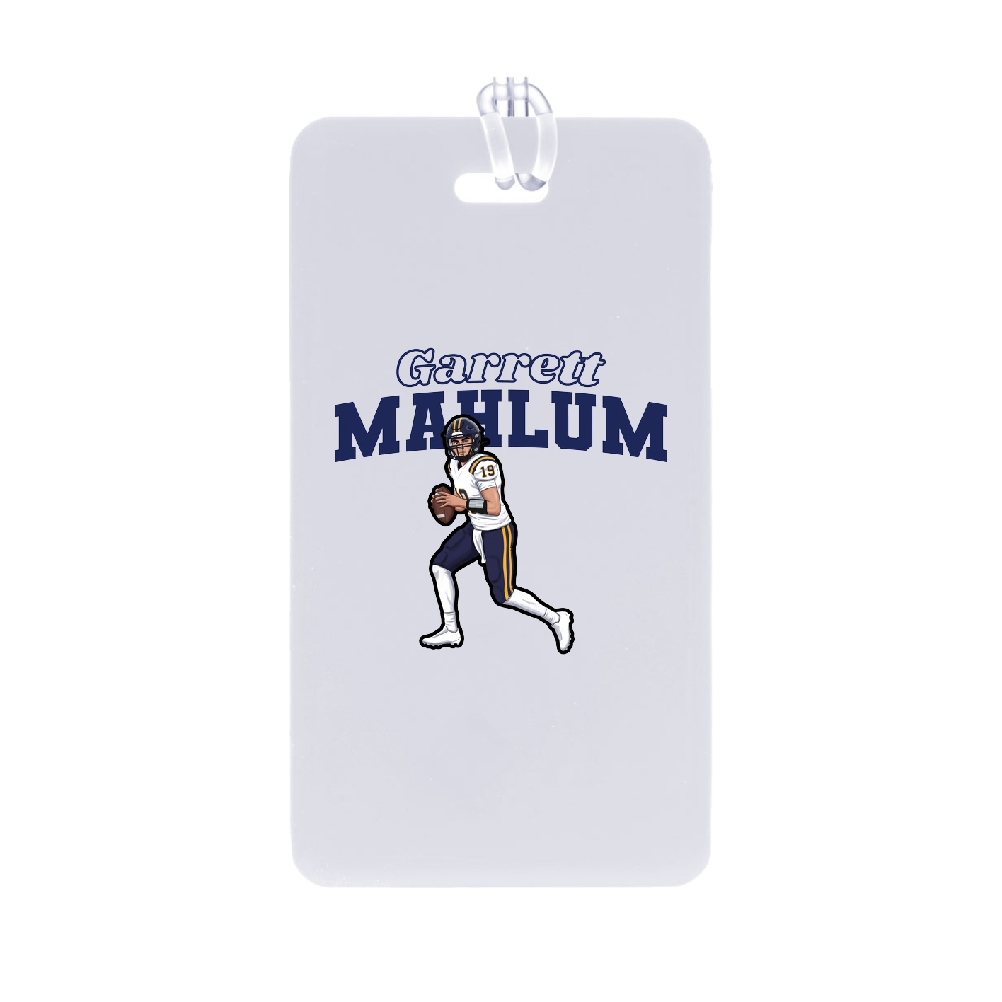 Bag Tag — Name Arch in Classic