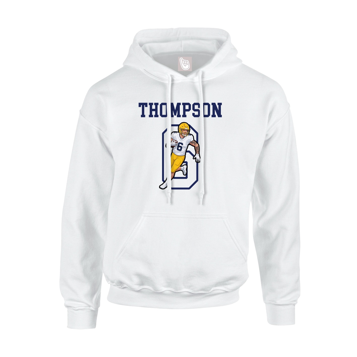 Youth Hoodie — Shirsey in White