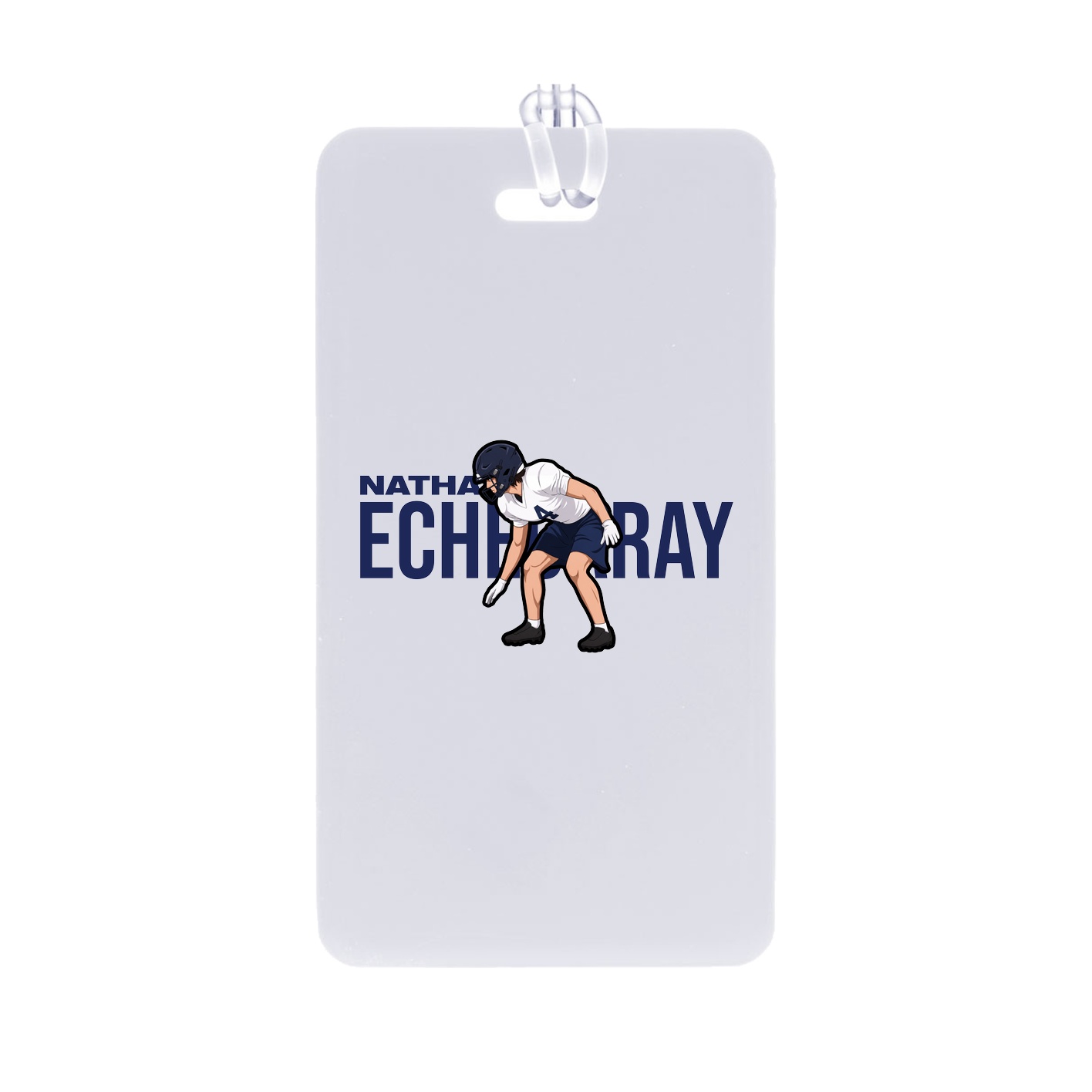 Bag Tag — Player Name in Classic