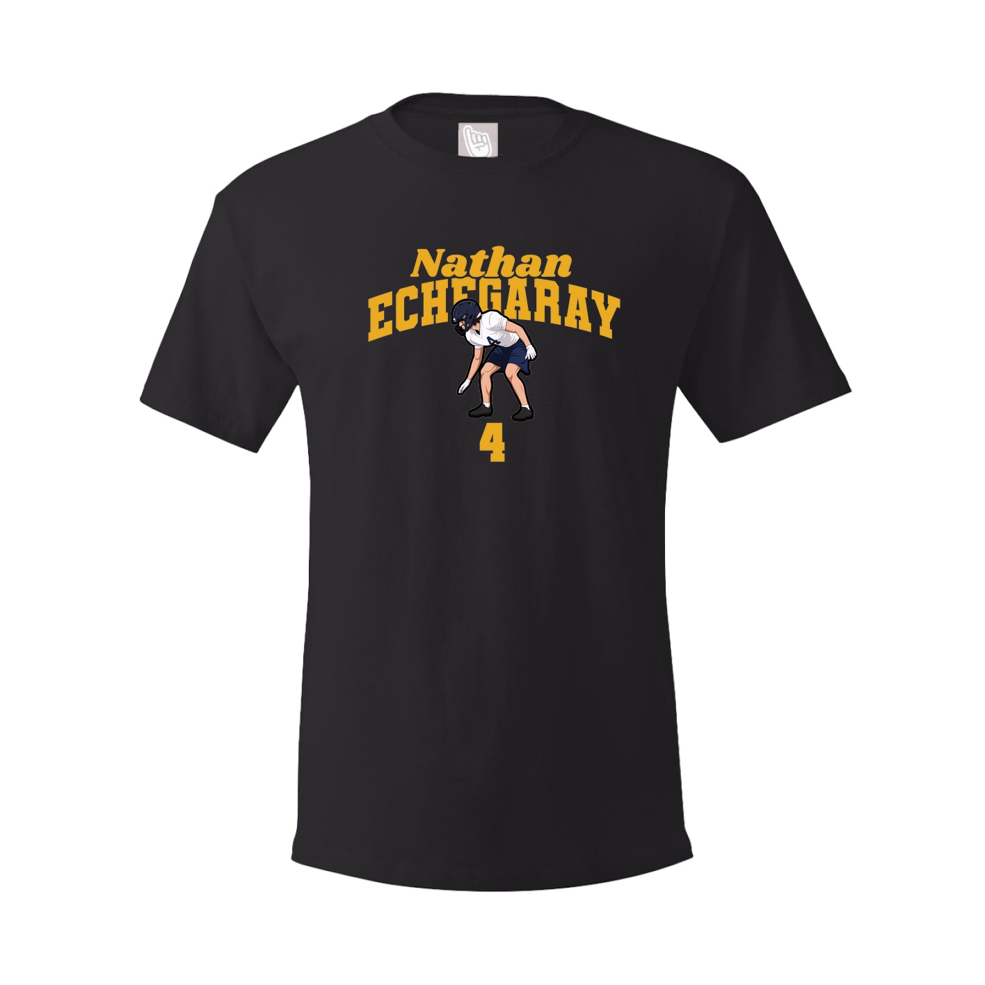 Youth Tee — Signature Arch in Black