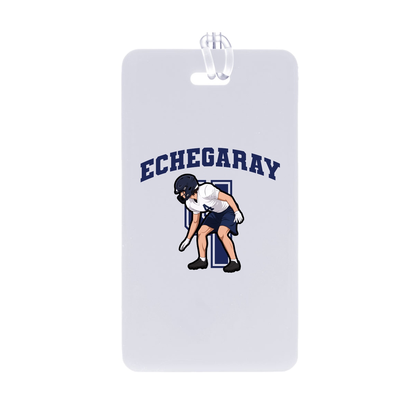 Bag Tag — Number in Classic