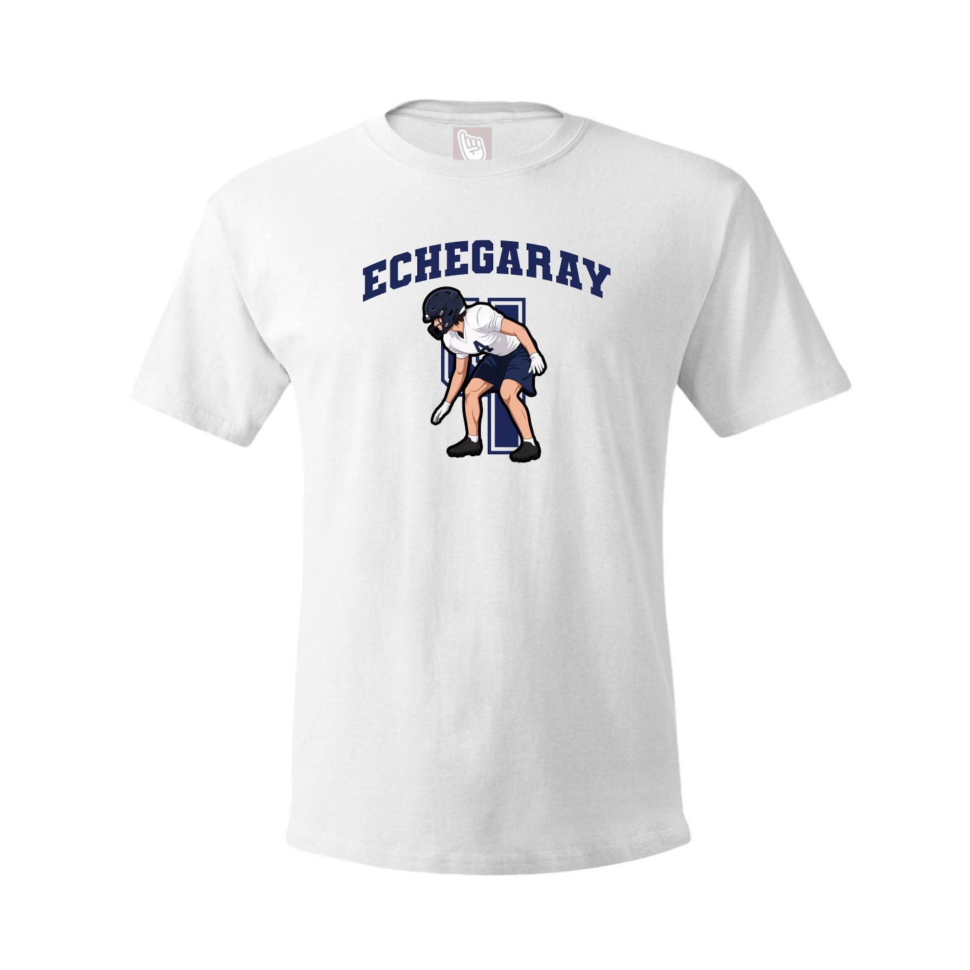 Tee — Number in White