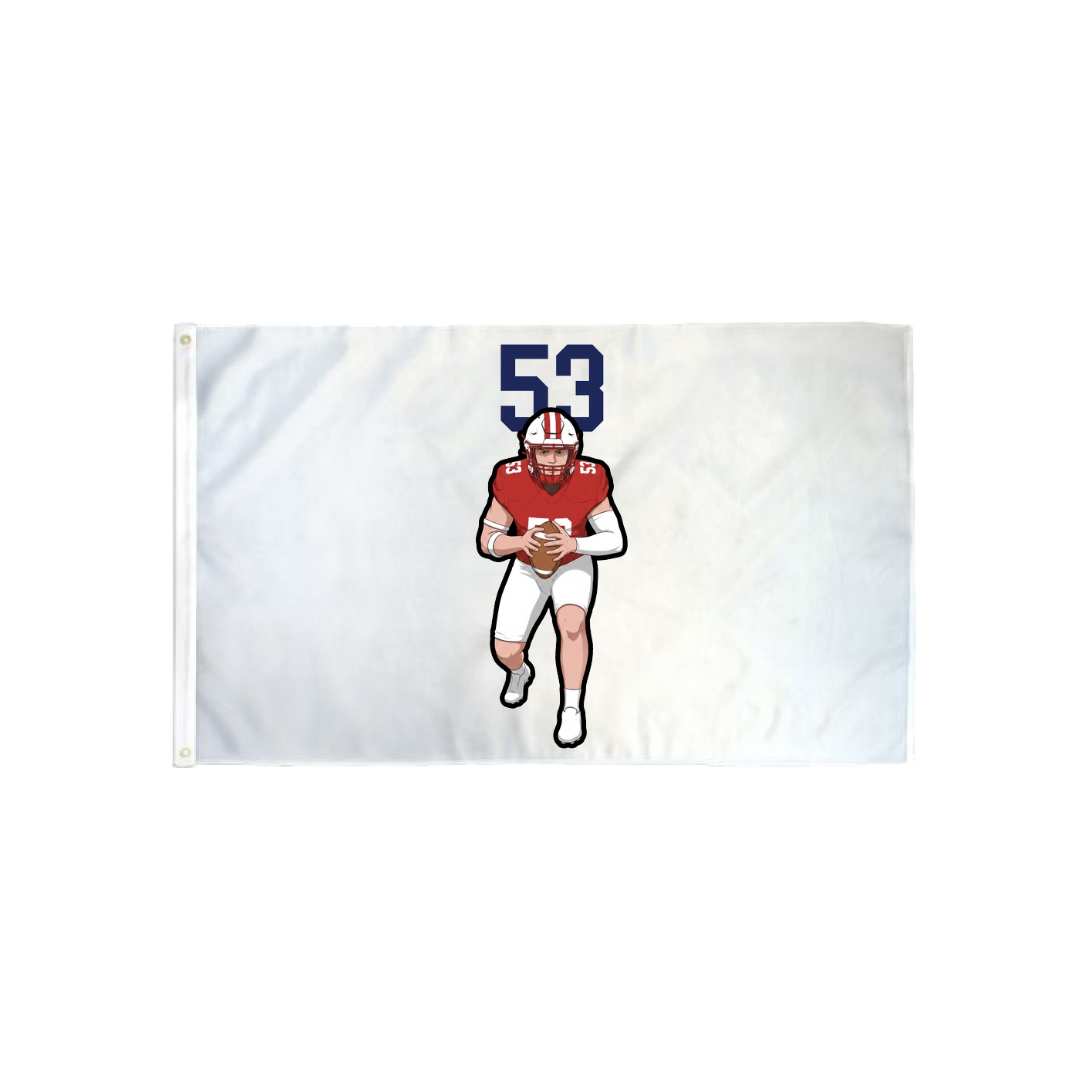 3x5 Flag — Number Top in Classic