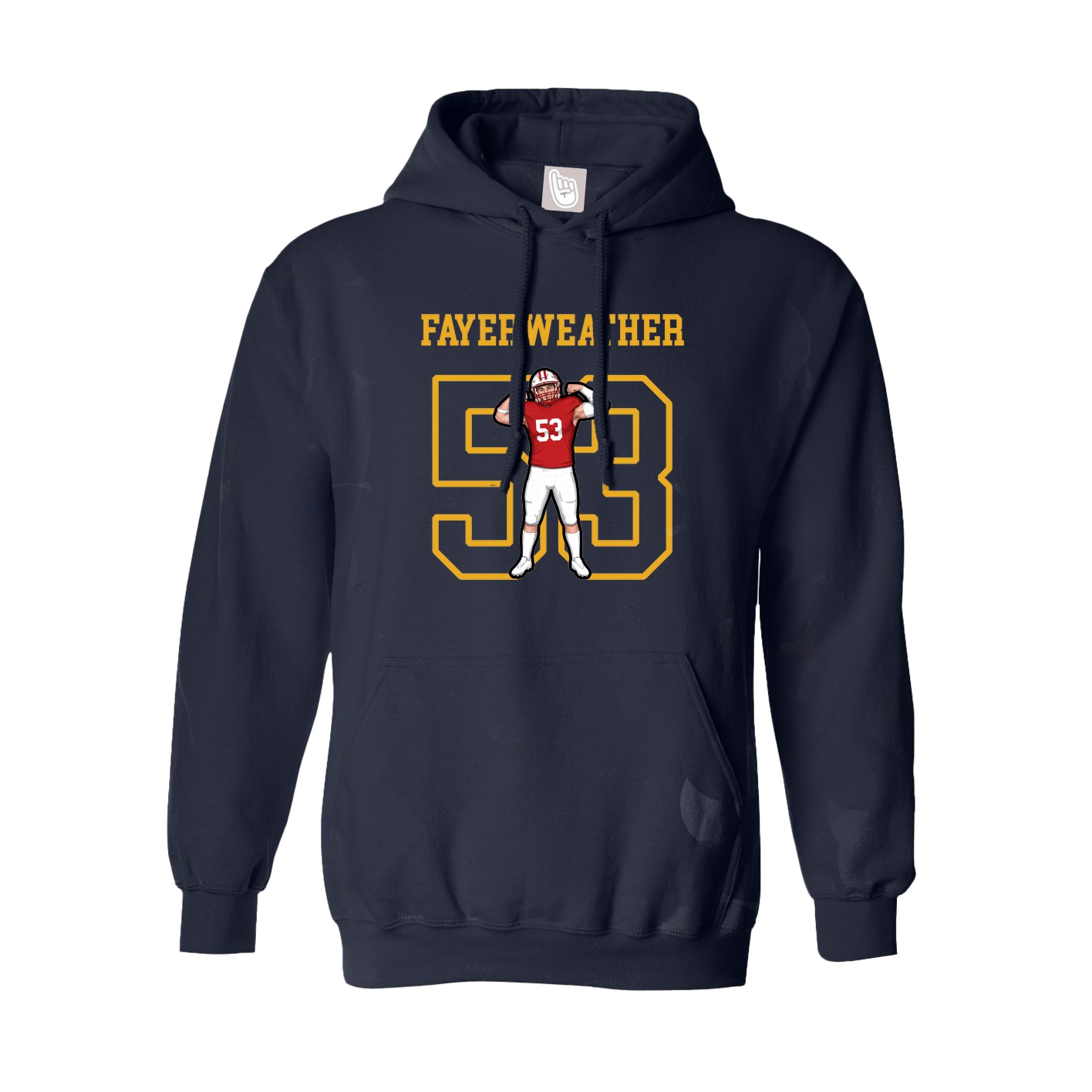 Hoodie — Shirsey in Navy